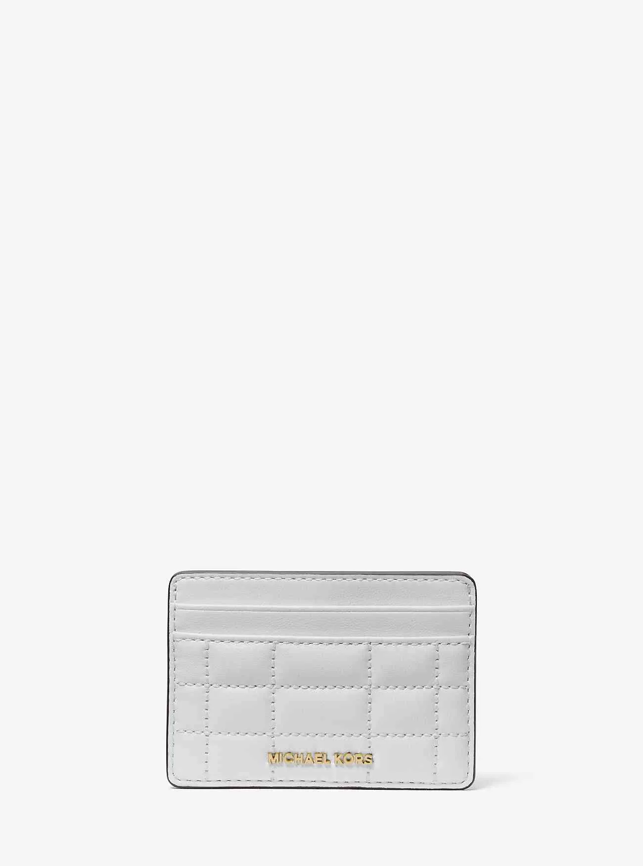 Jet Set Quiltat läderkortfodral