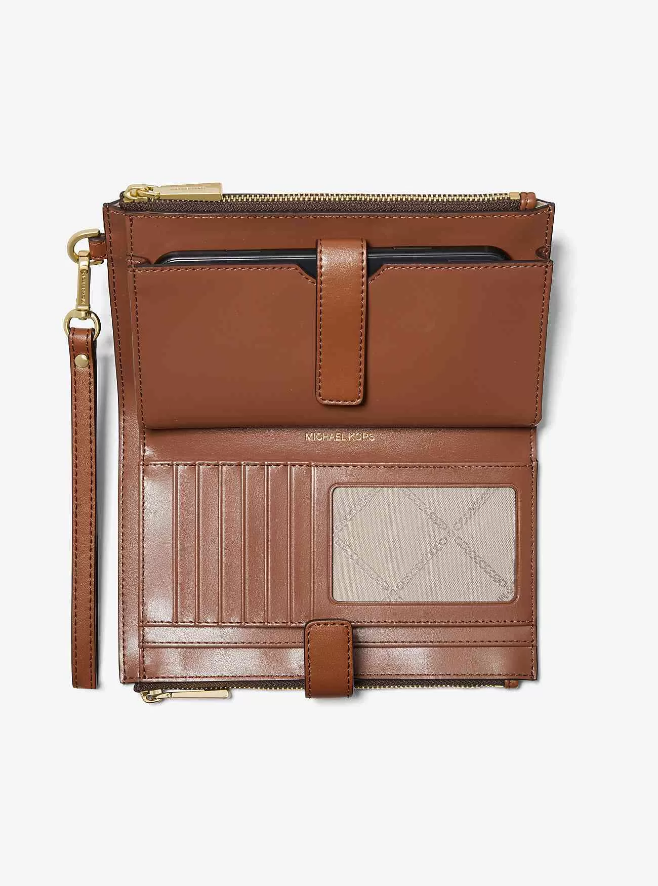 Jet Set stor signaturlogotyp Stripe Smartphone-plånbok