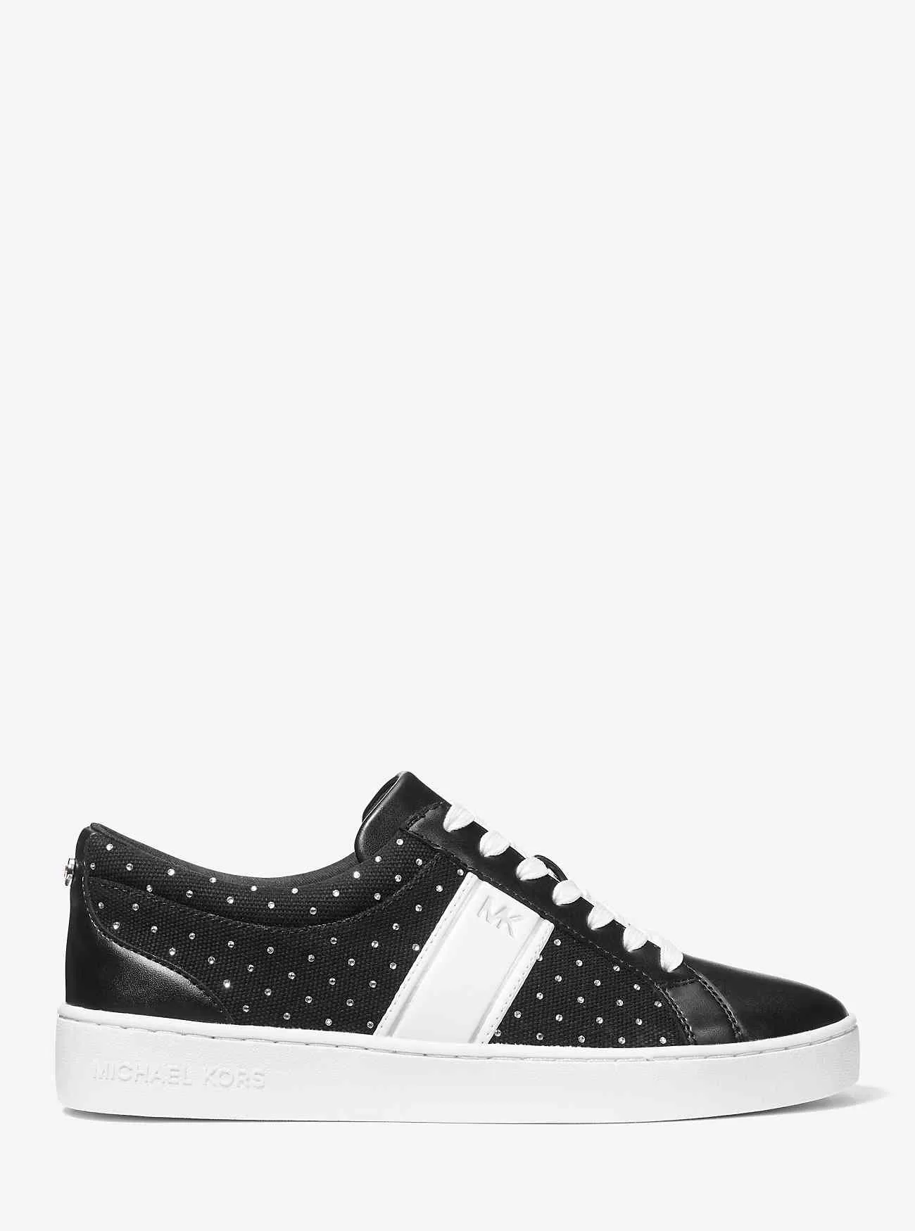 Juno Crystal Utsmyckade Canvas Sneaker