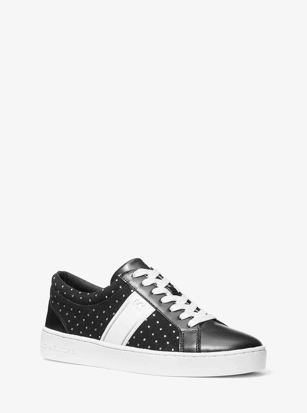 Juno Crystal Utsmyckade Canvas Sneaker
