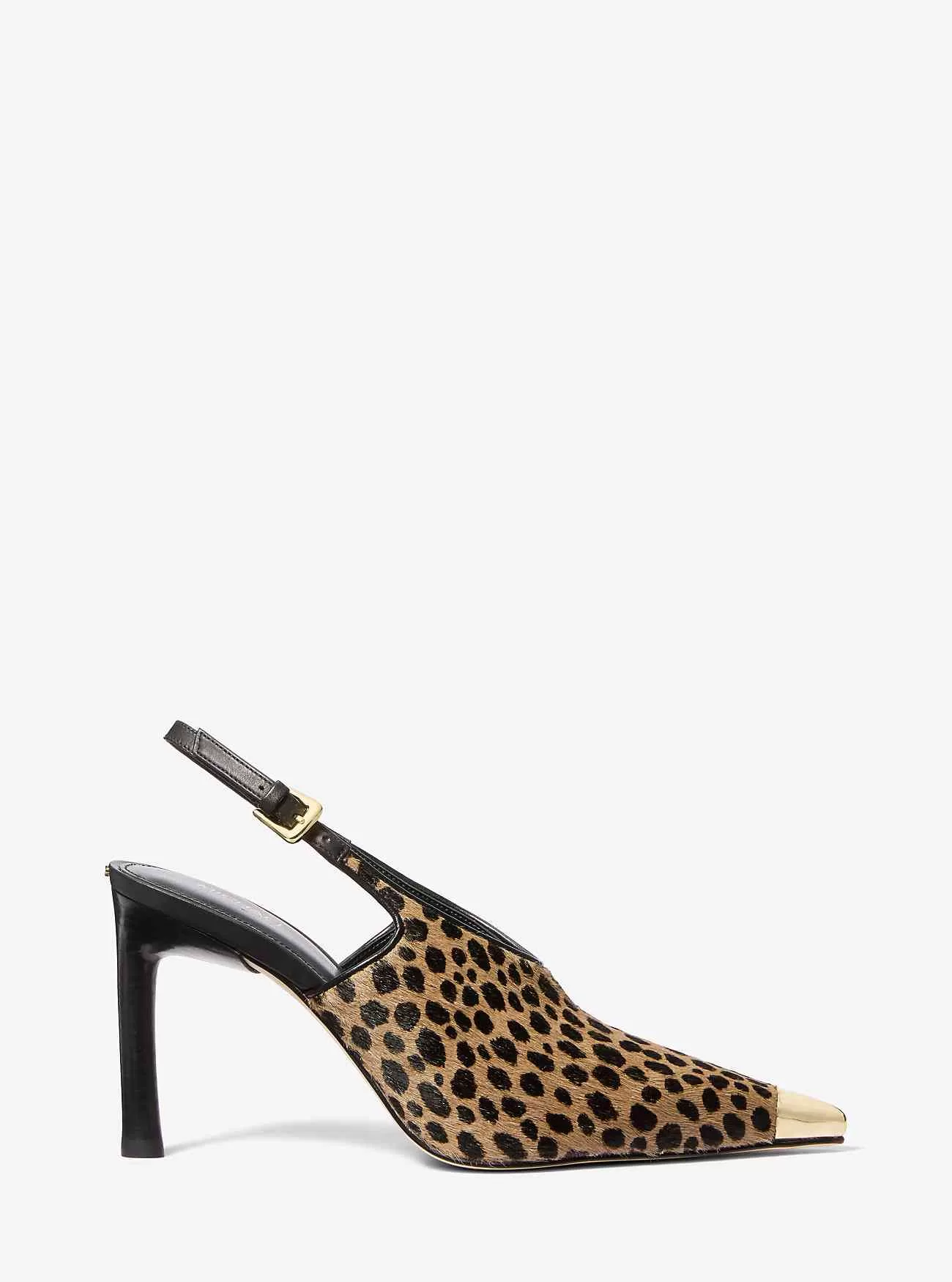 Kasia Cheetah Print Slingback Pump för kalvhår