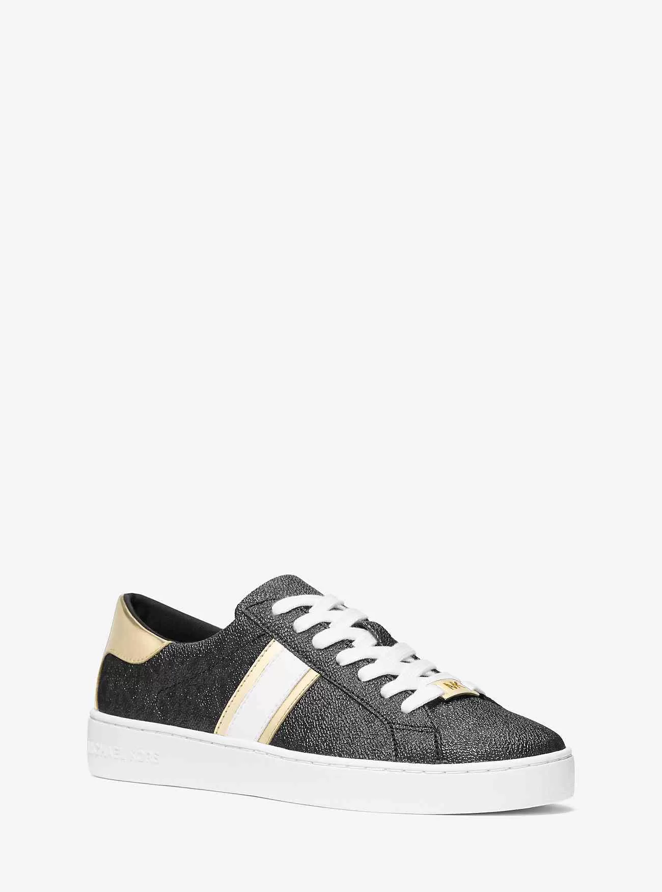 Keaton Sneaker med metallisk randig signaturlogotyp