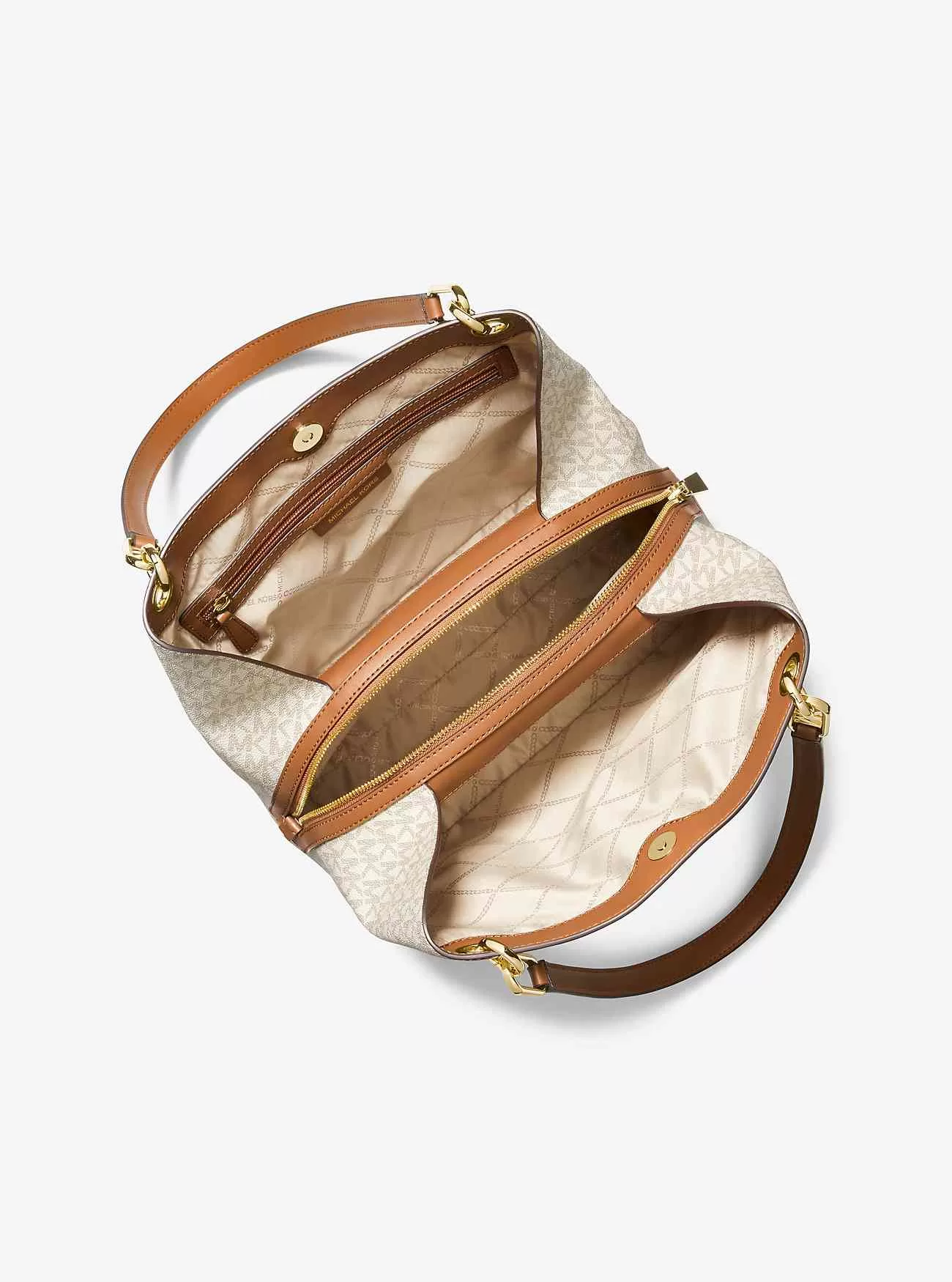 Kensington stor tygväska med signaturlogotyp