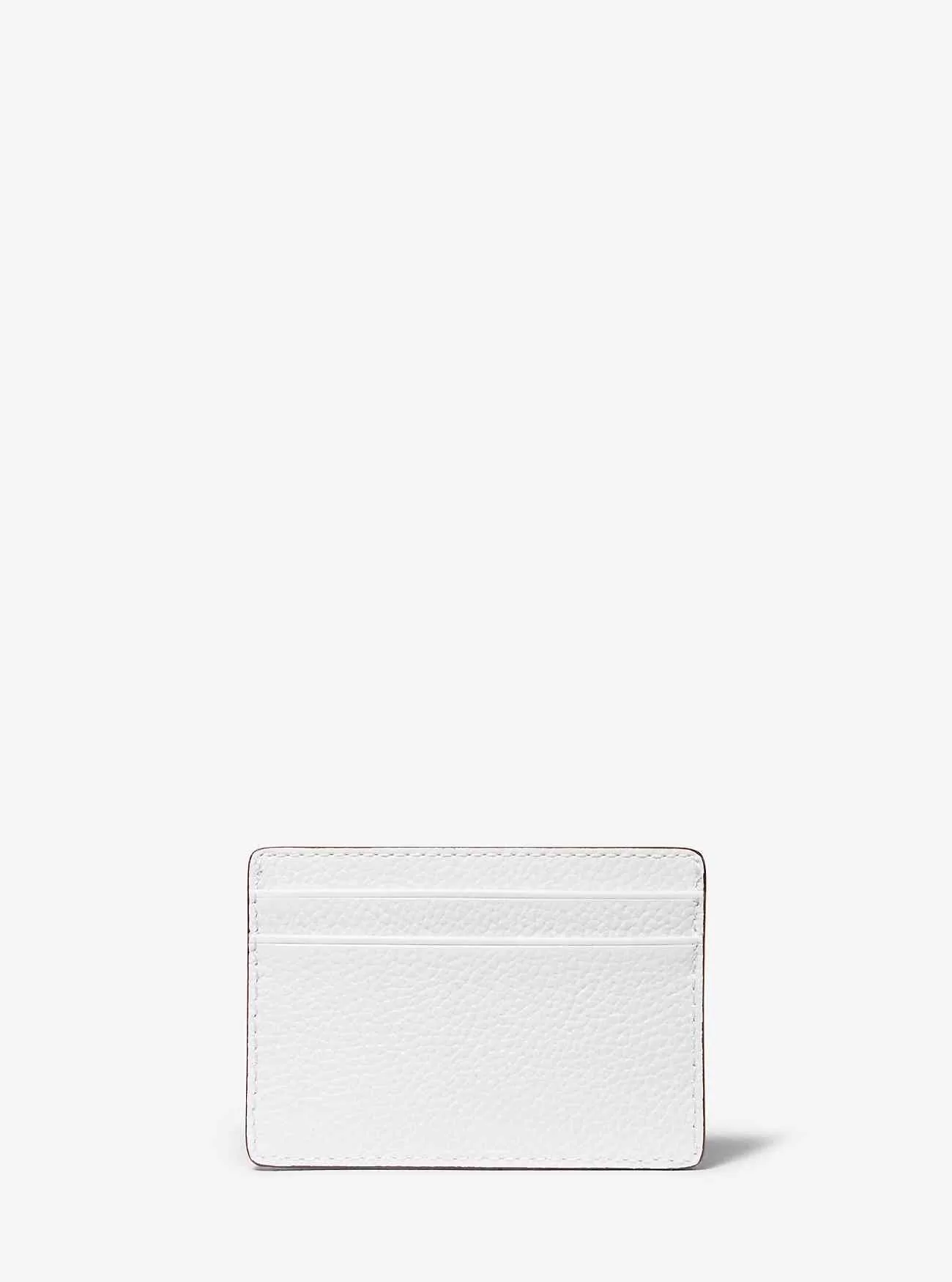 Kortfodral i stenigt läder