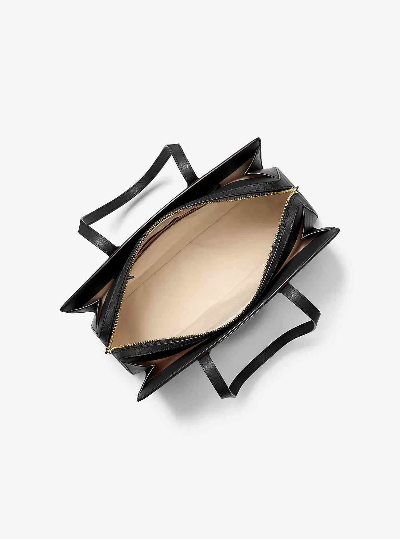 Laila tygväska i medium läder