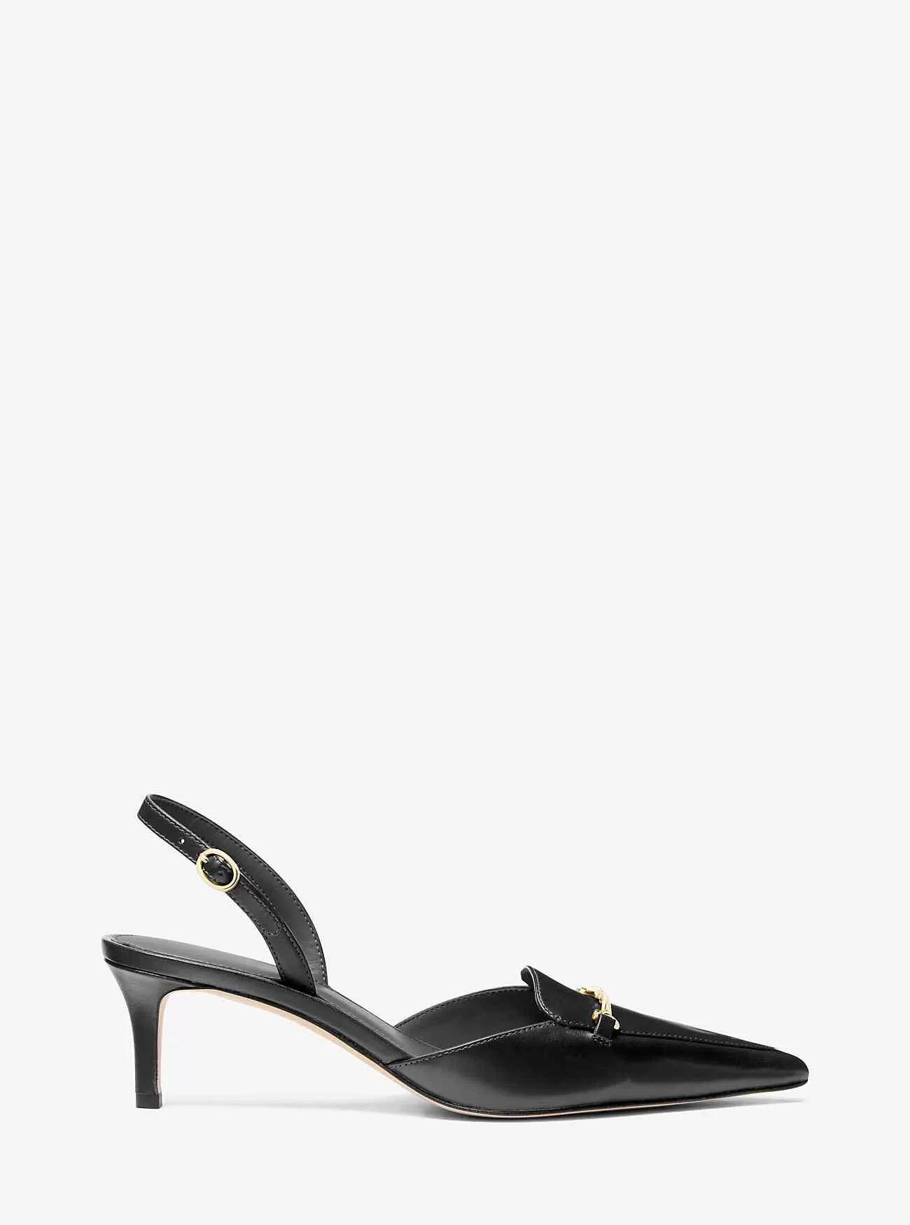 Lena Läder Slingback Pump