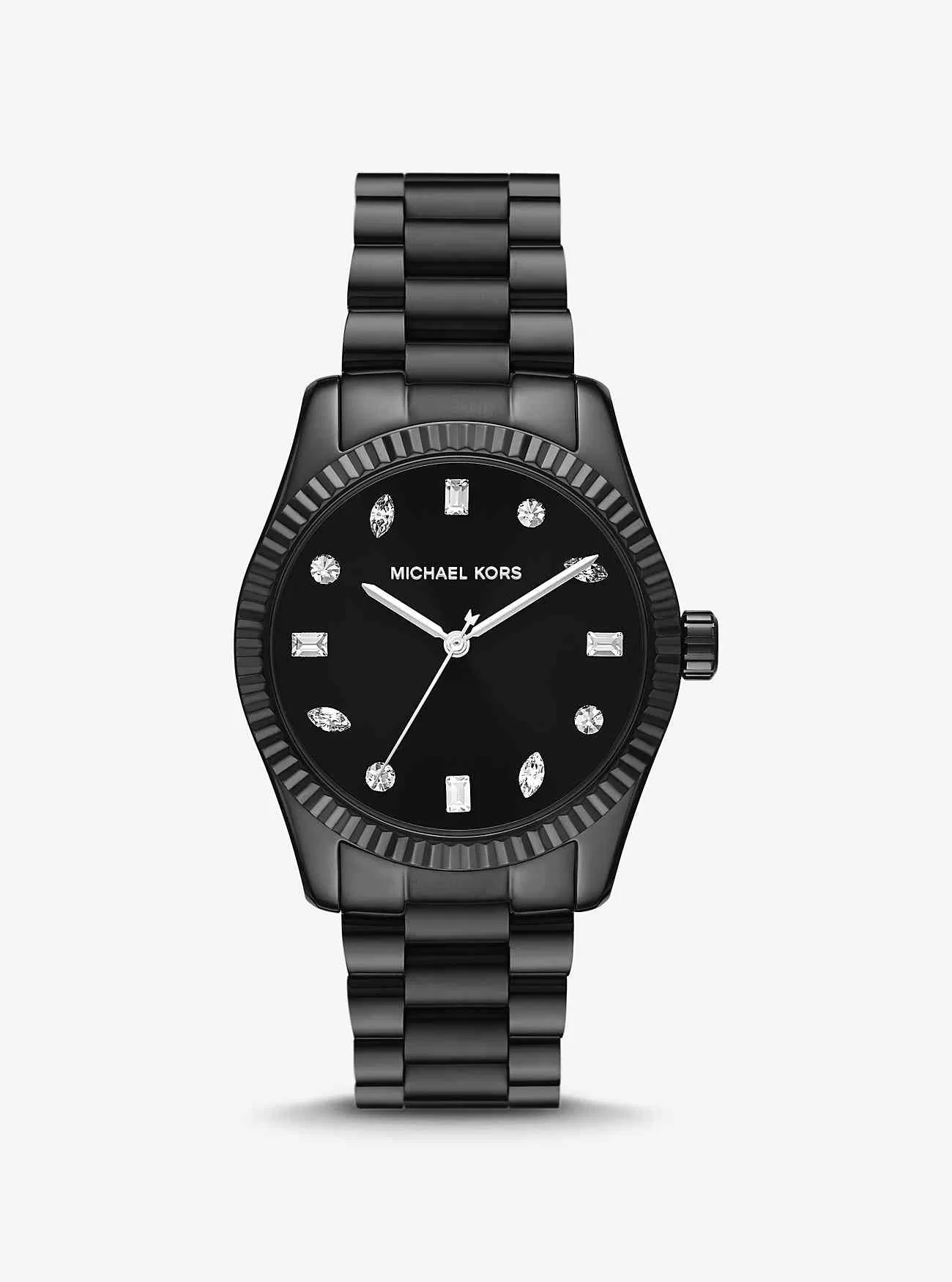 Lexington Pavé Black-Tone Watch