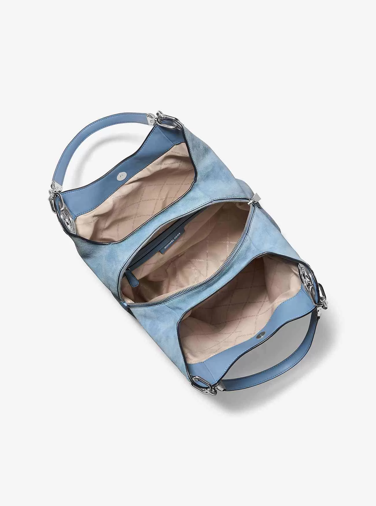 Lillie Stor axelväska i mocka