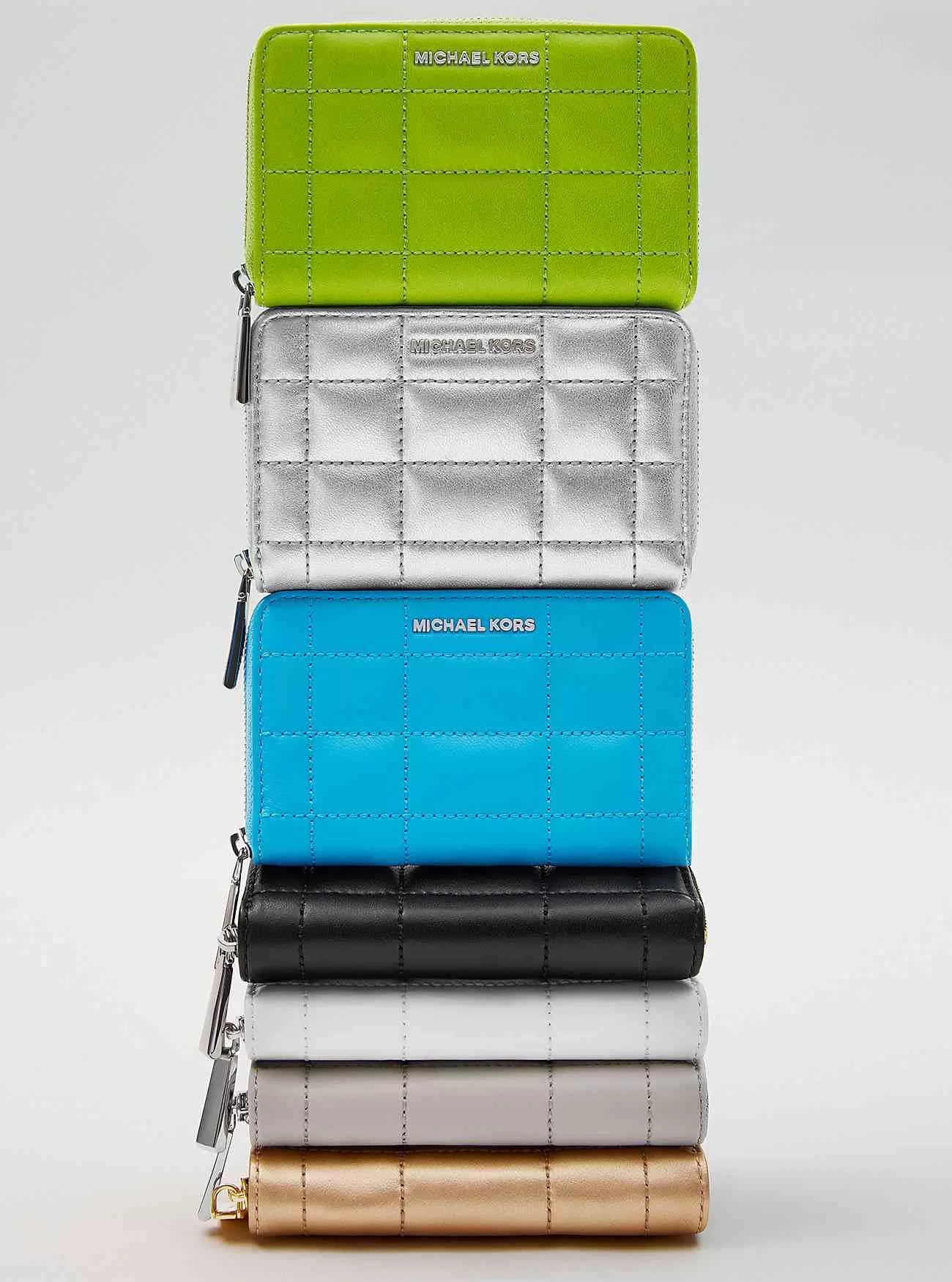 Liten quiltad läderplånbok Liten quiltad läderplånbok