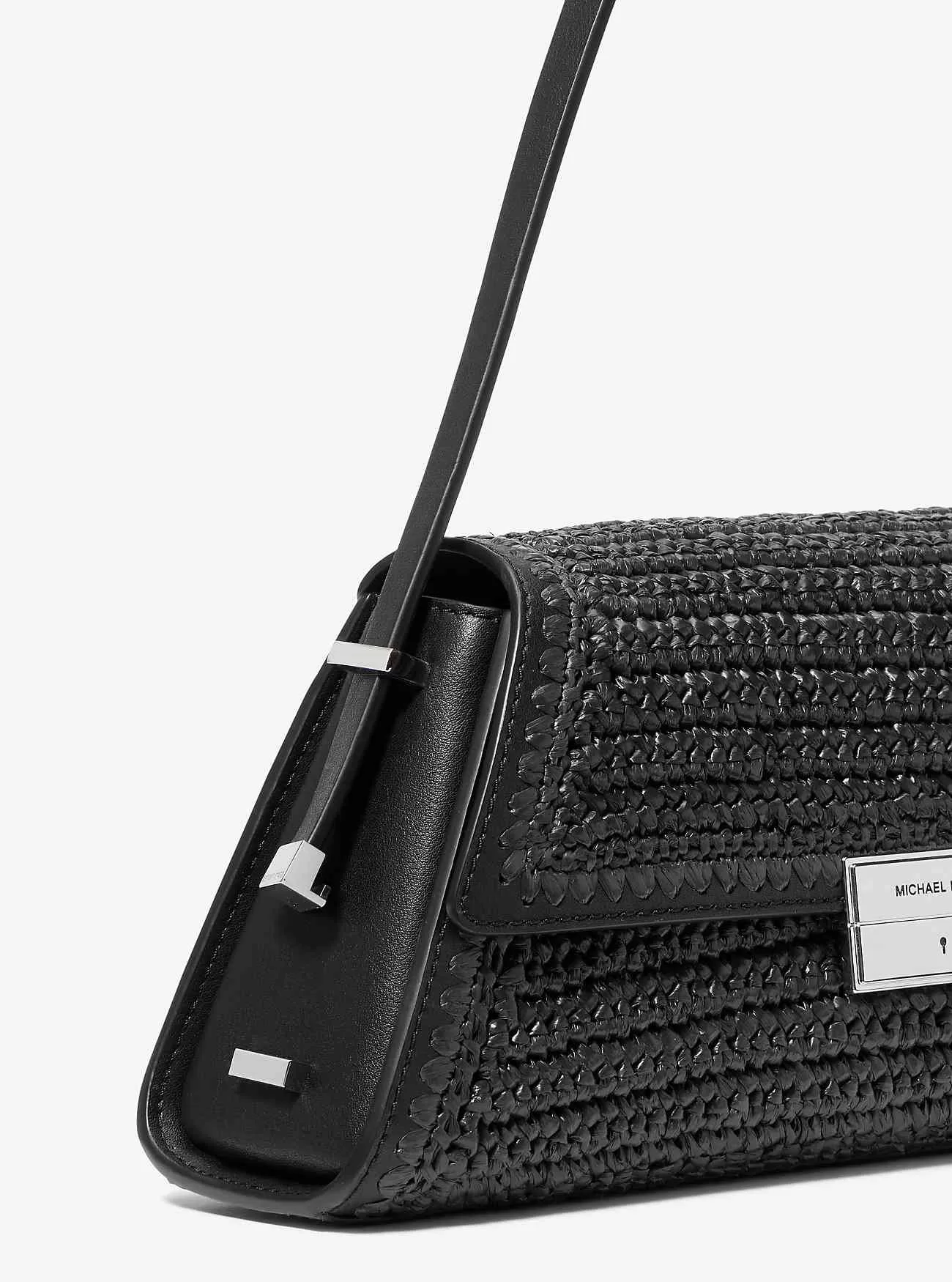 Ludlow Medium Handvirkad Halm Axelväska Ludlow Medium Handvirkad Halm Axelväska