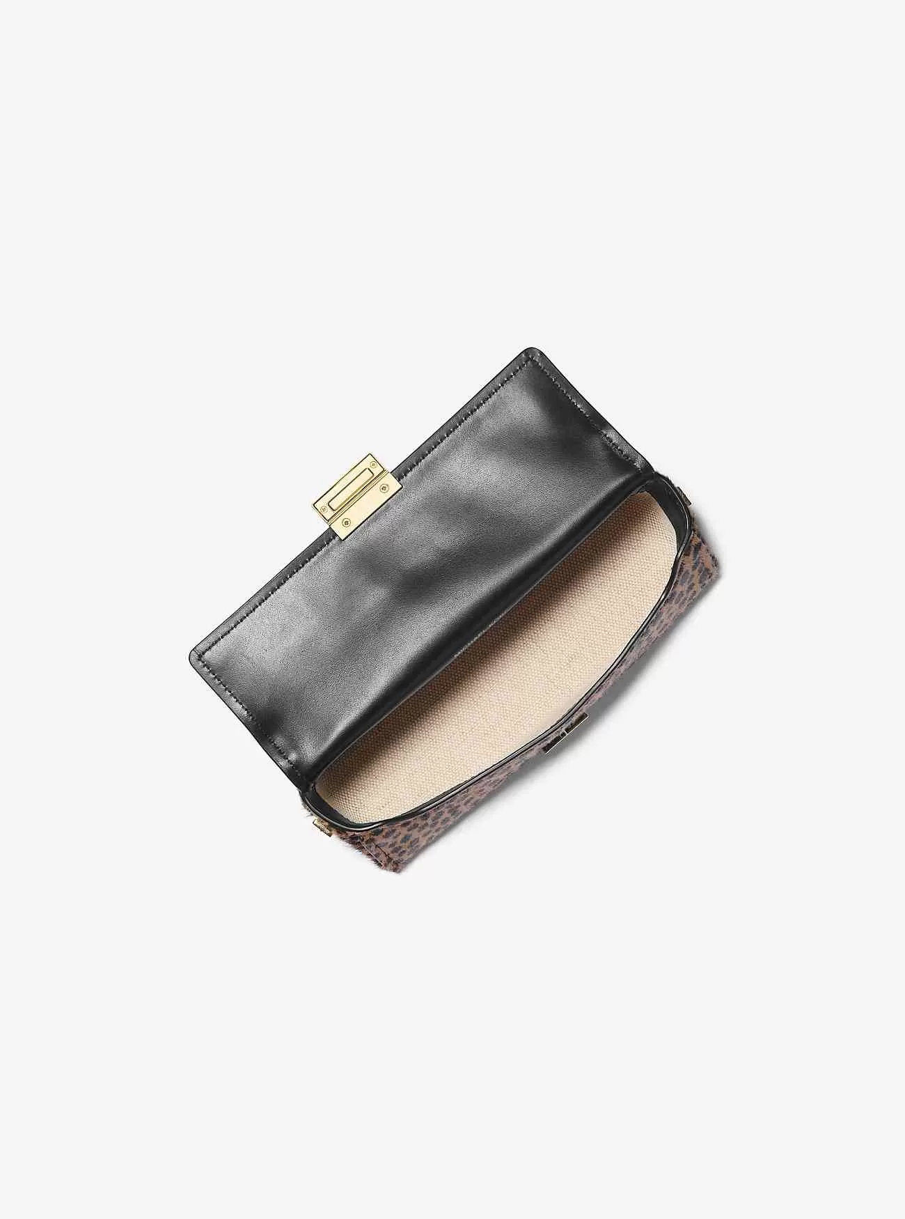 Ludlow Small Cheetah-Print Calf Hair Convertible Pochette