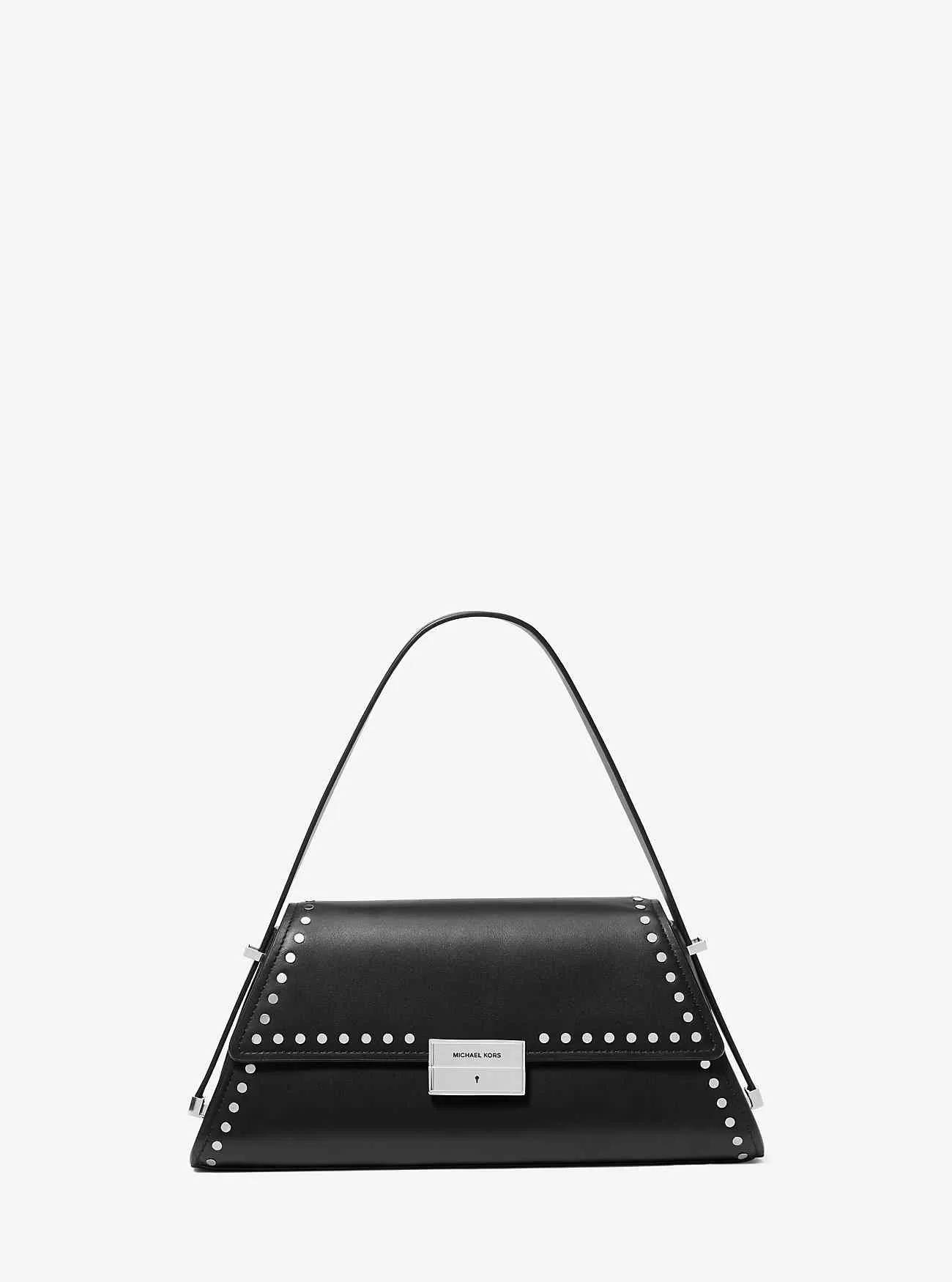 Ludlow axelväska i medium dubbat läder