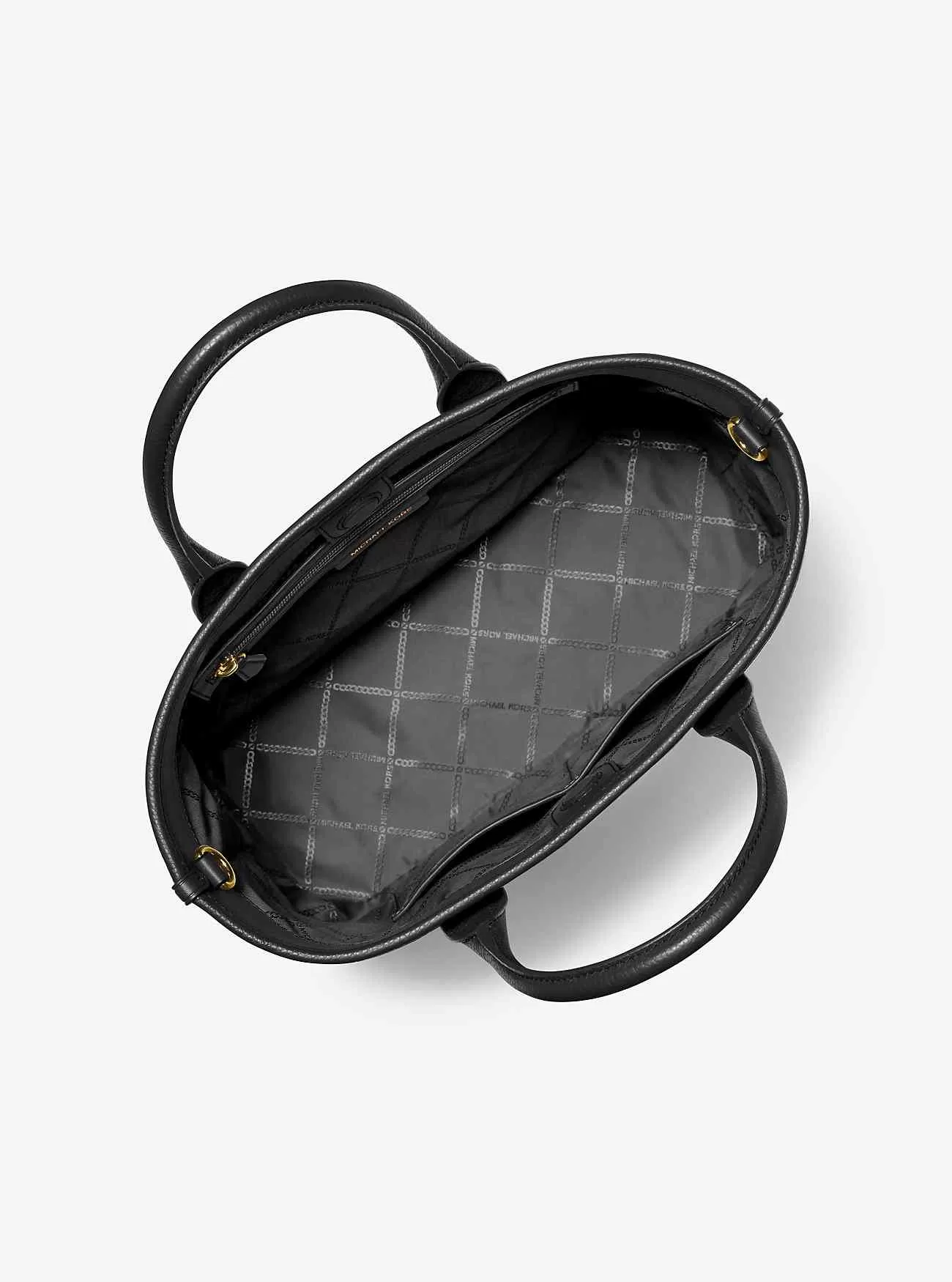 Luisa Medium Pebbled Läder Tygväska