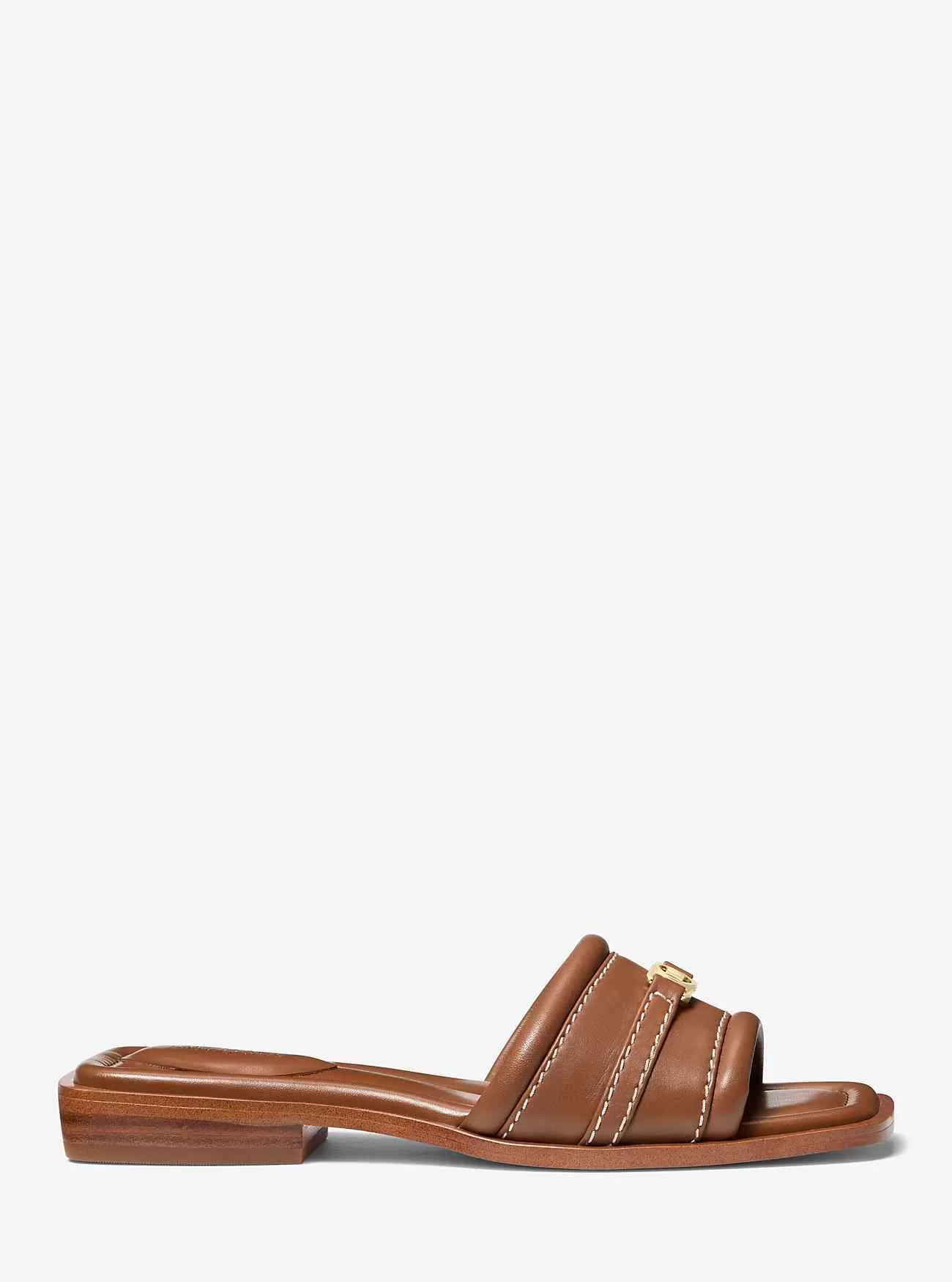 Mandy Läder Slide Sandal
