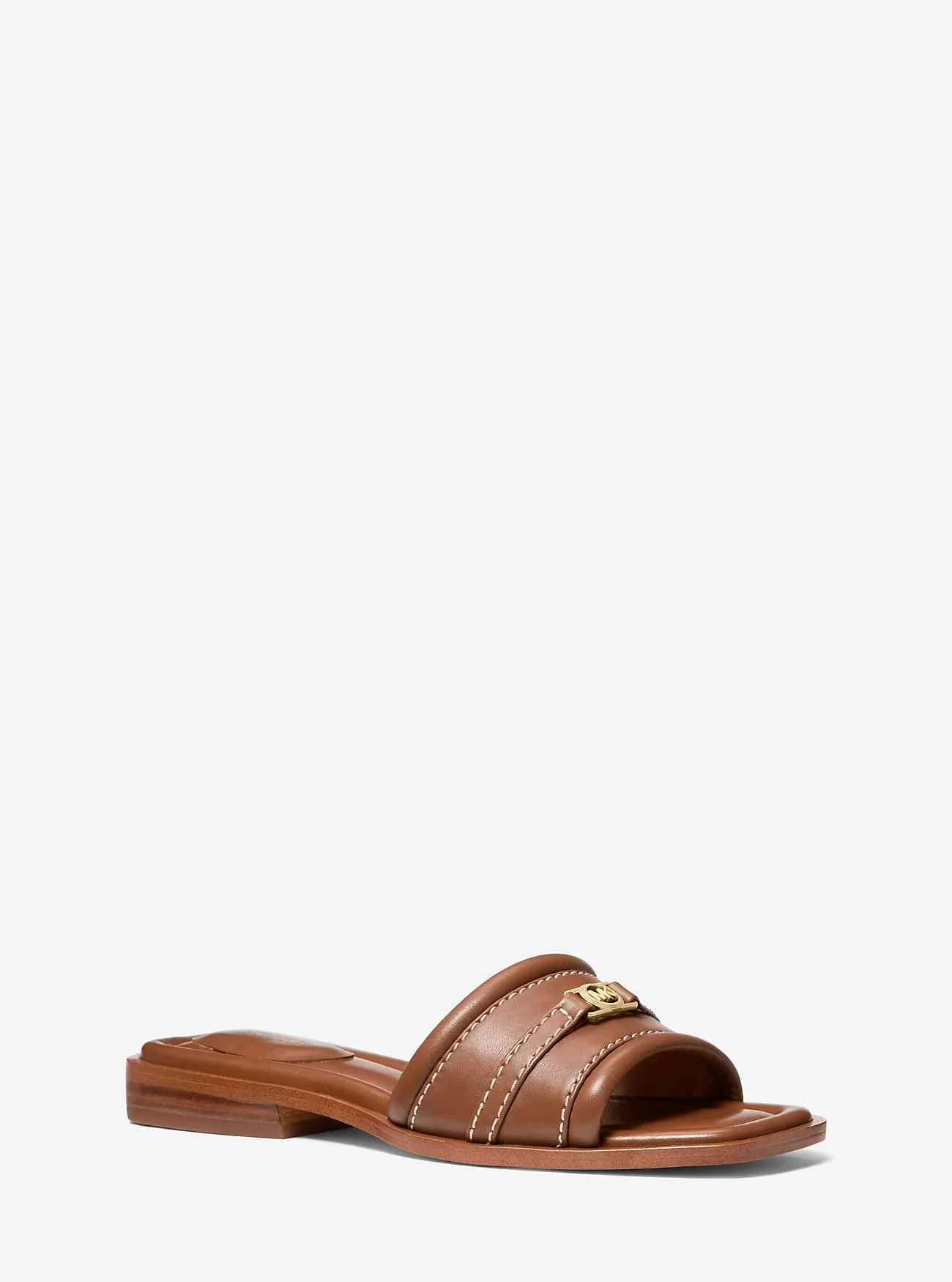 Mandy Läder Slide Sandal