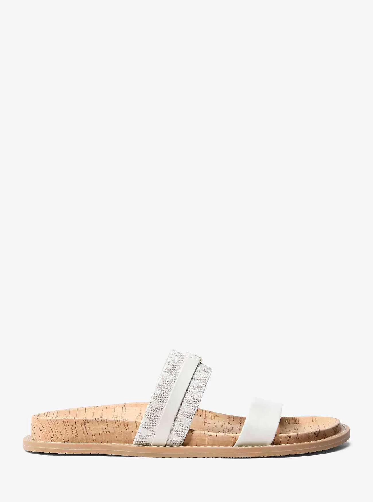 Mandy Signature Logo Flat Sandal