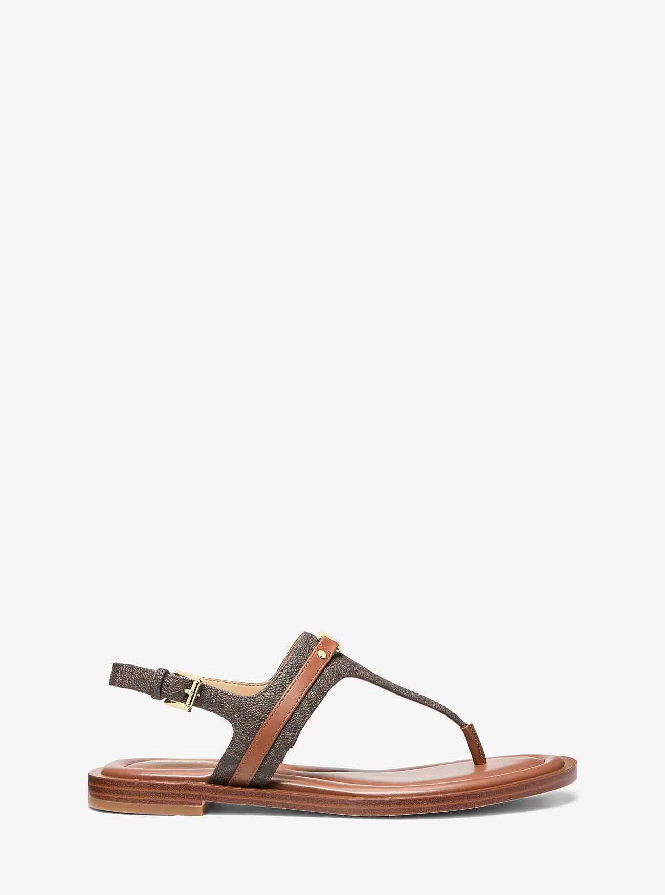 Mandy Signature Logo T-Strop Sandal