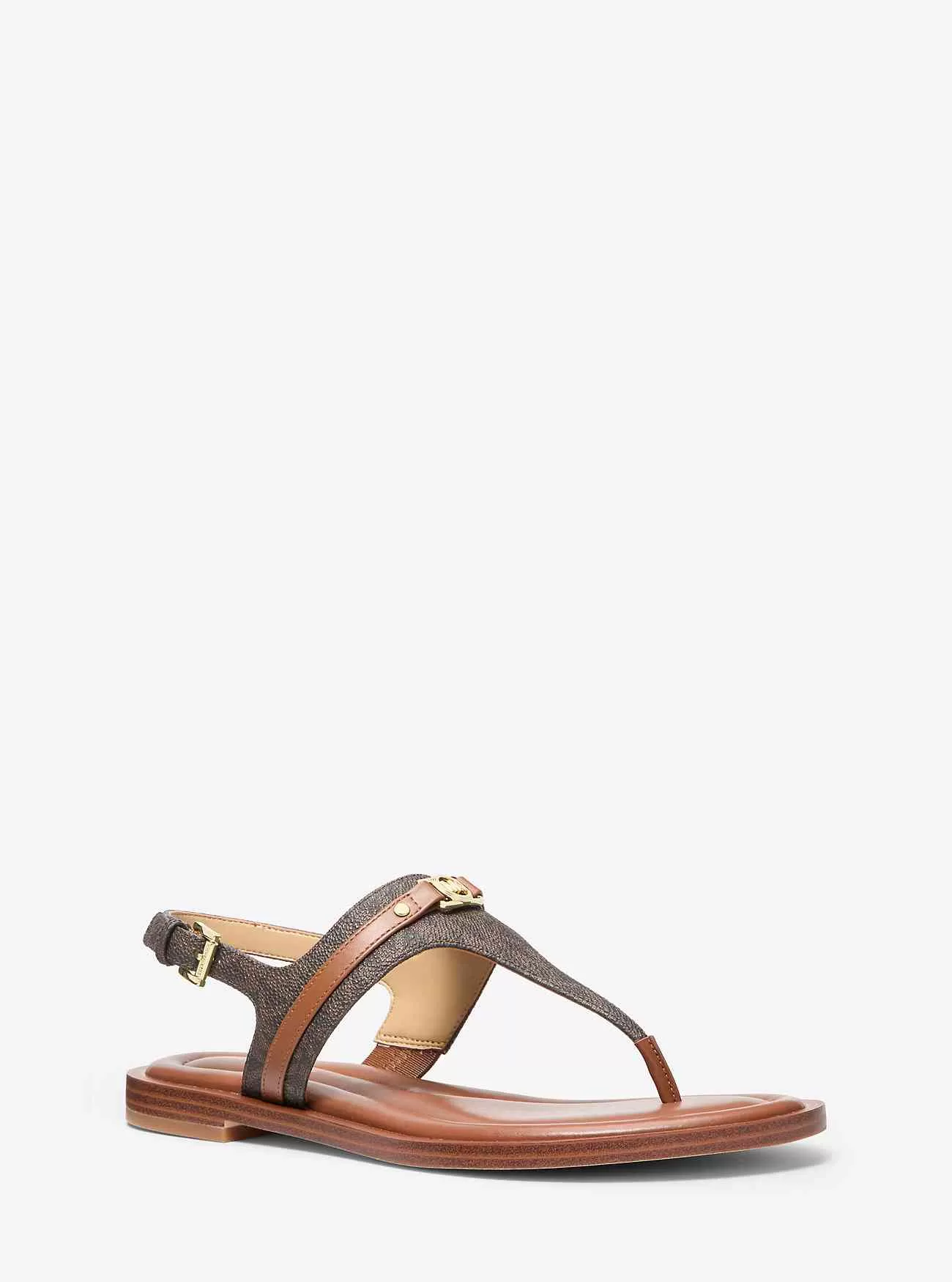 Mandy Signature Logo T-Strop Sandal