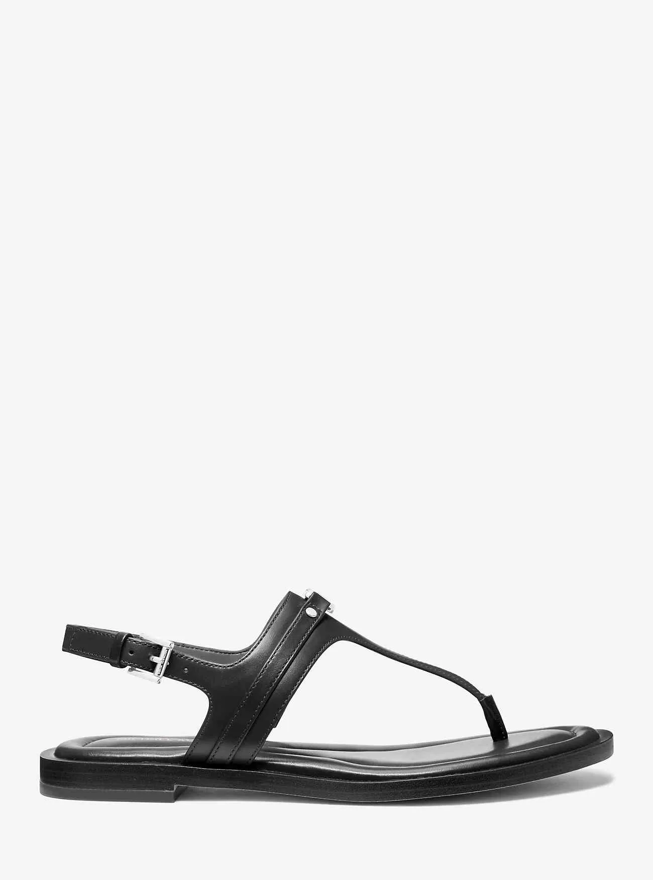 Mandy läder sandal med T-band