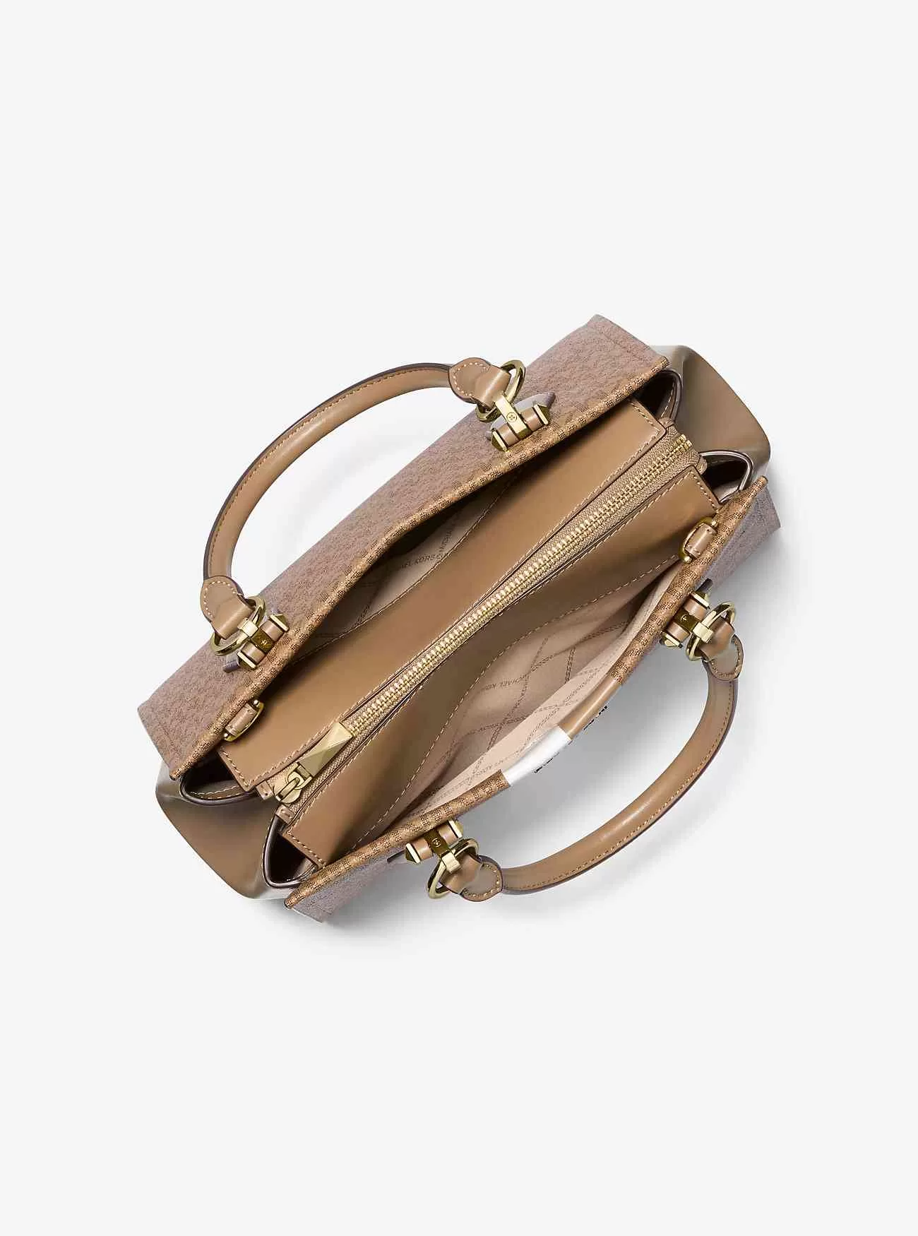 Marilyn Medium Logo Stripe Satchel Marilyn Medium Logo Stripe Satchel