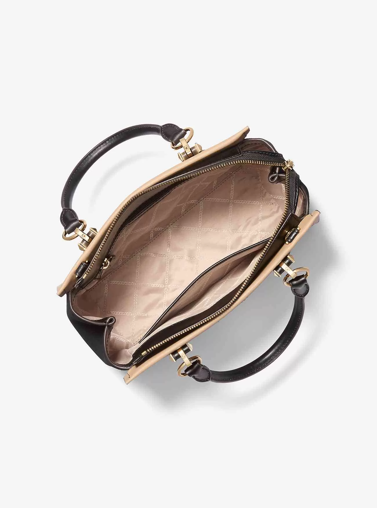 Marilyn Medium Two-Tone Saffiano Läderväska