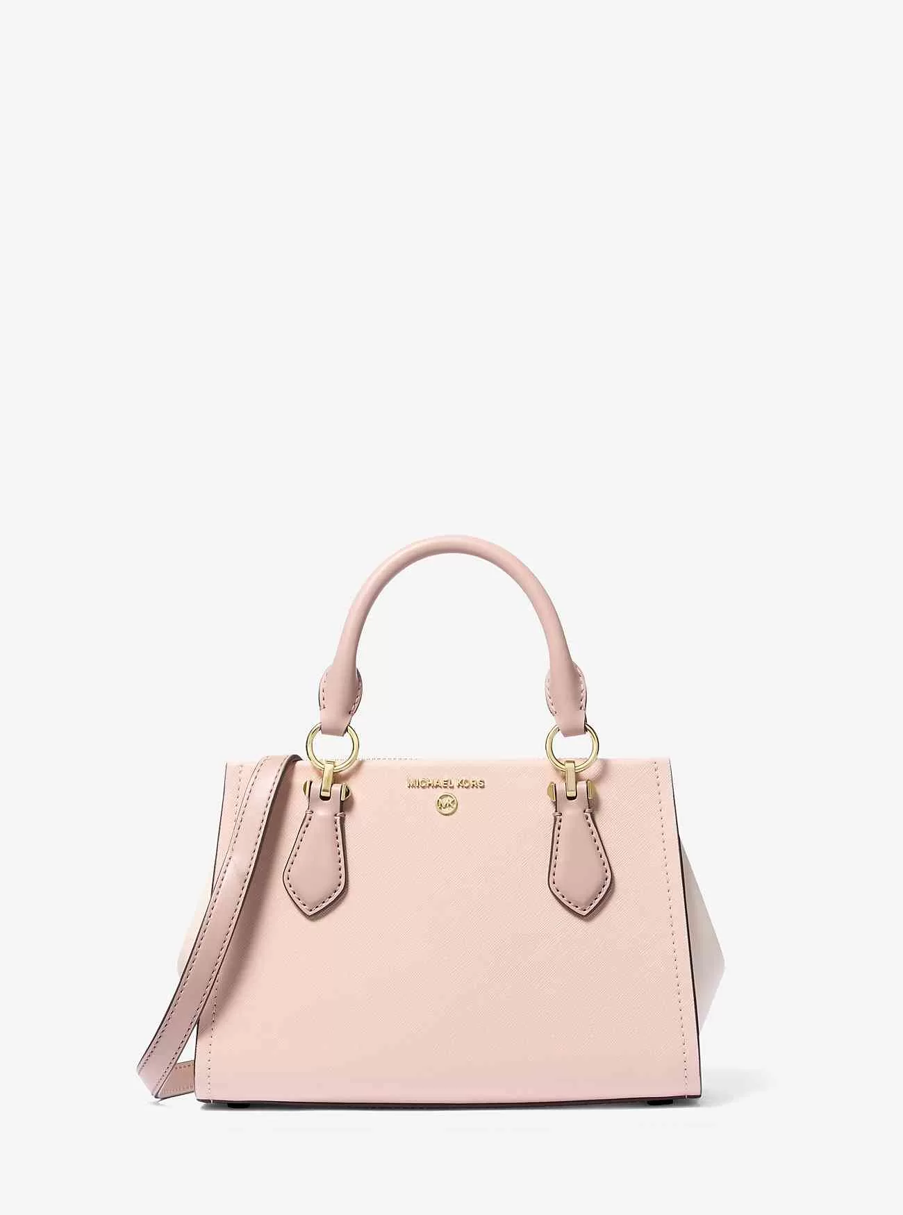 Marilyn Small Color-Block Saffiano Läder Crossbody-väska