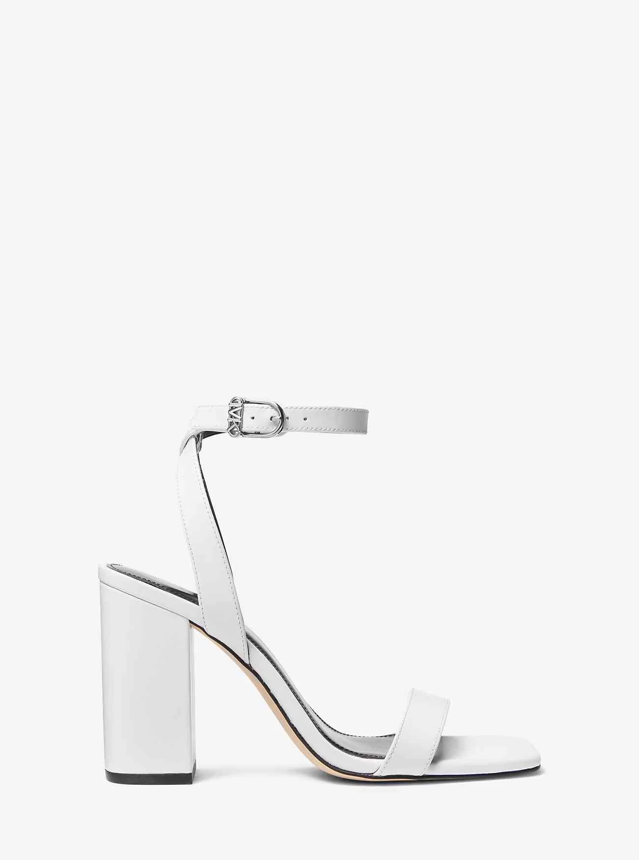 Merriam Leather Block Heel Sandal