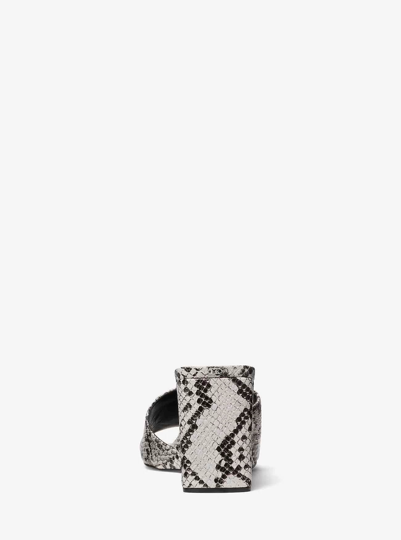 Merriam Snake Relief Sandal i läder Merriam Snake Relief Sandal i läder