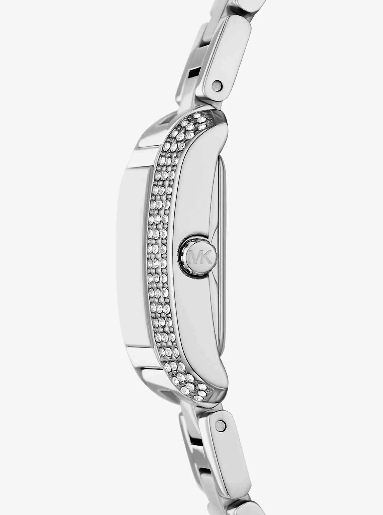 Mini Emery Silver-Tone klocka och armband presentset