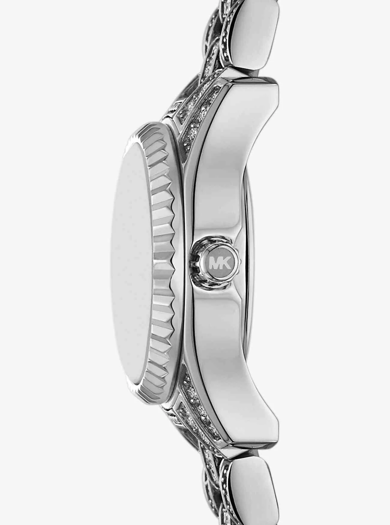 Mini Lexington Pavé Silver-Tone Watch