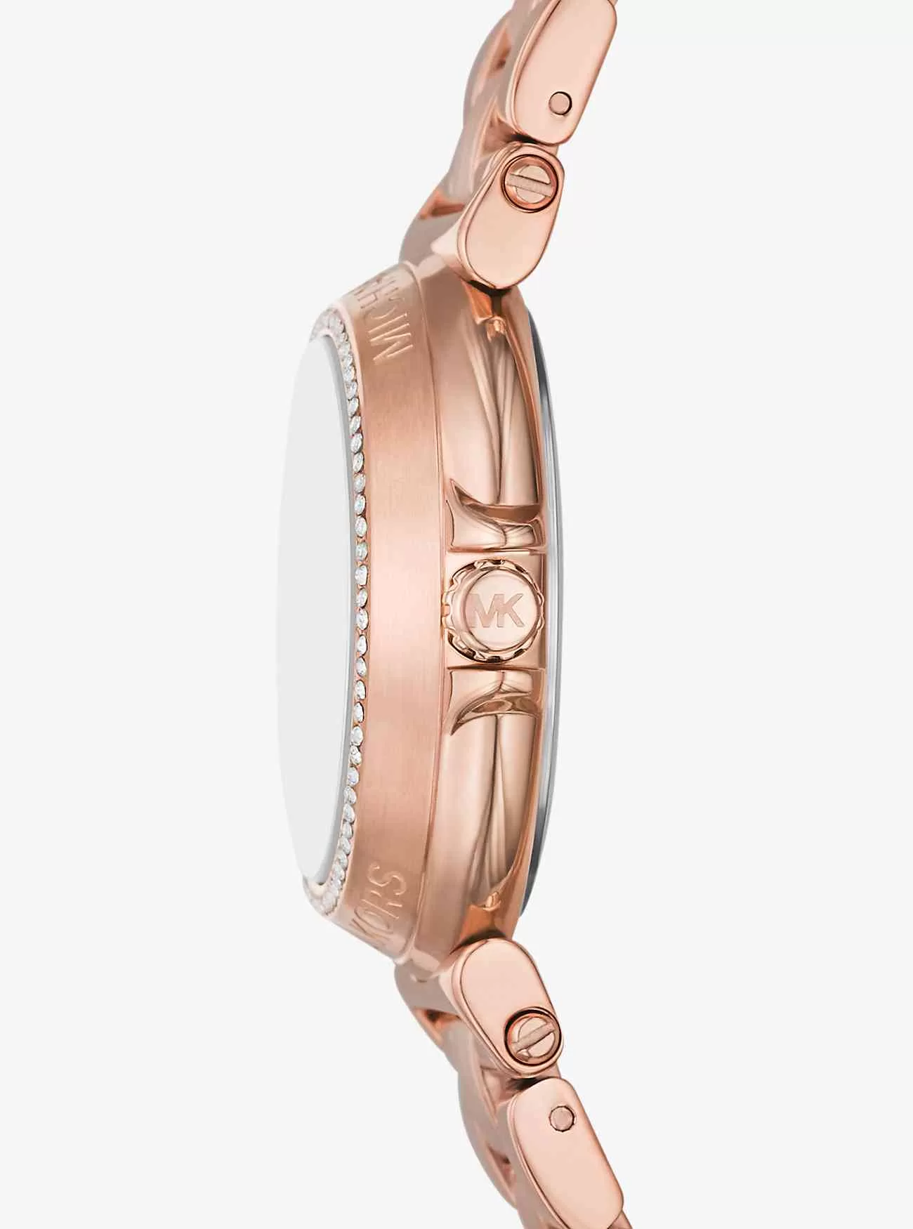 Mini Maren Pavé Rose Gold-Tone Watch