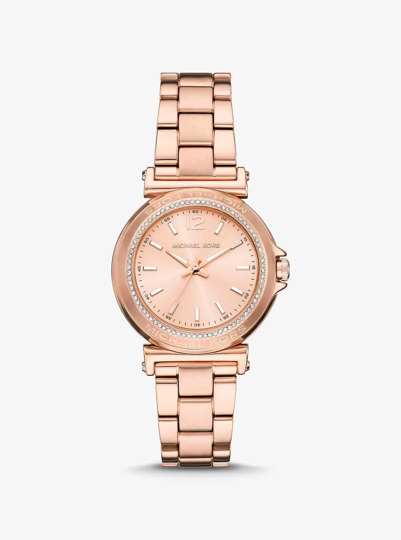 Mini Maren Pavé Rose Gold-Tone Watch