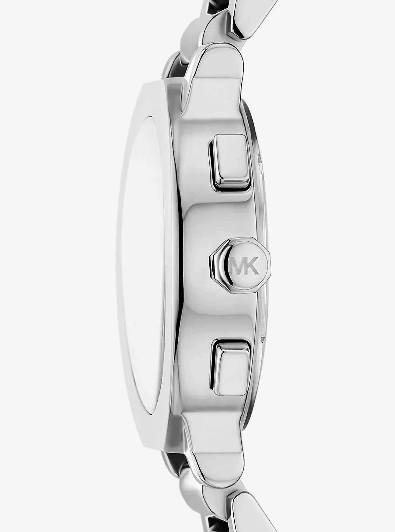 Överdimensionerad Gramercy Silver-Tone Watch