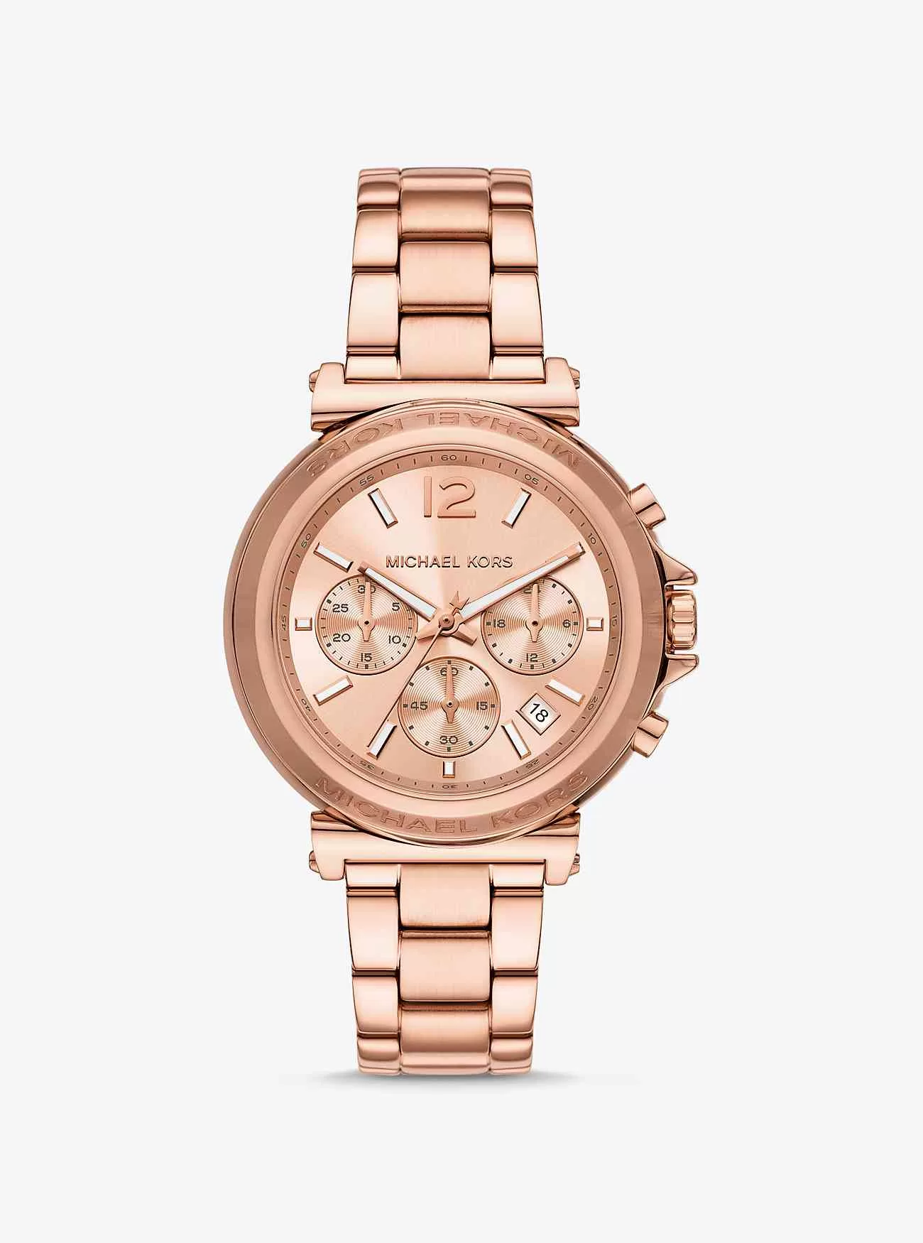 Överdimensionerad Maren Rose Gold-Tone Watch