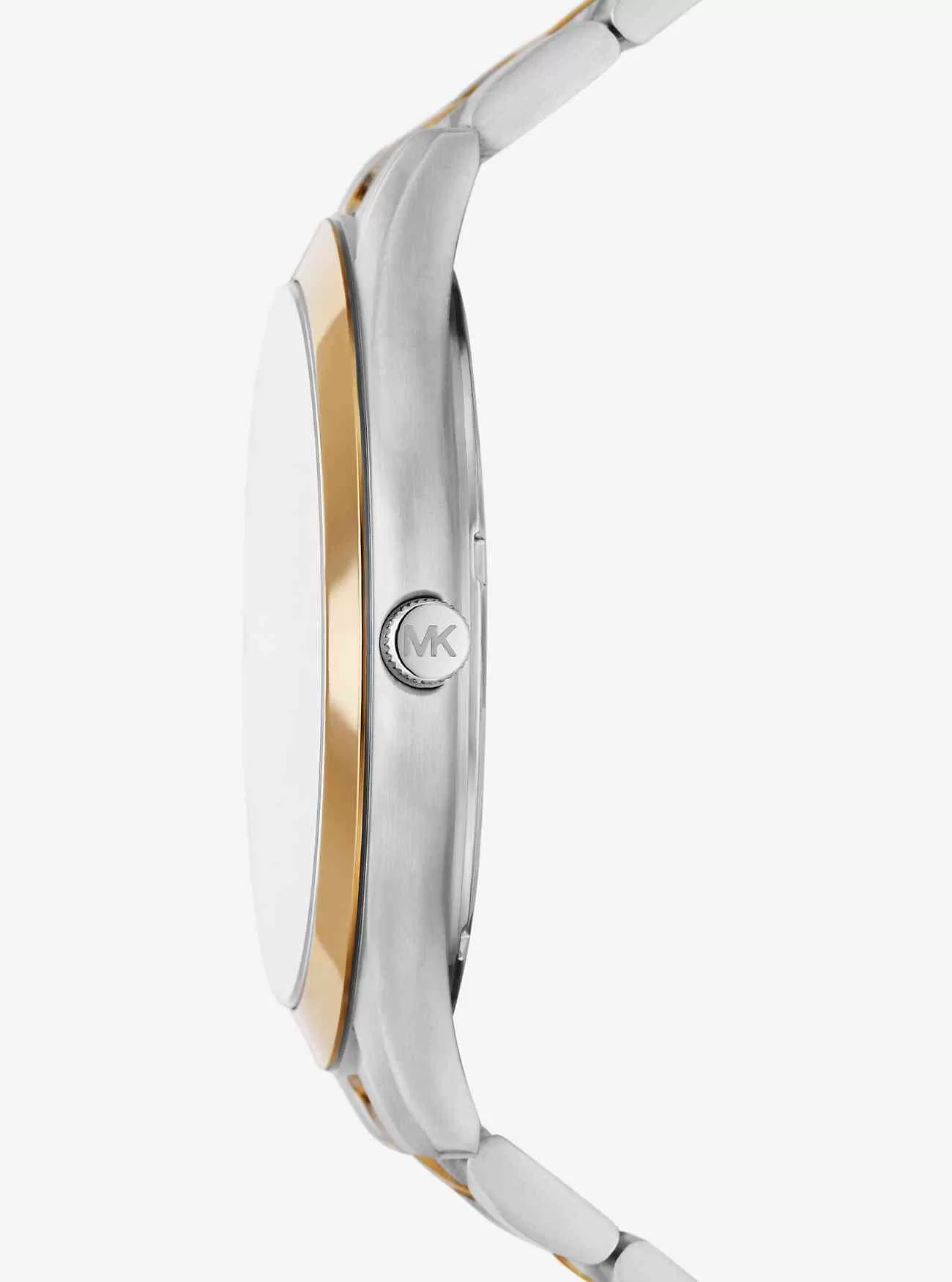 Överdimensionerad Slim Runway Two-Tone Watch