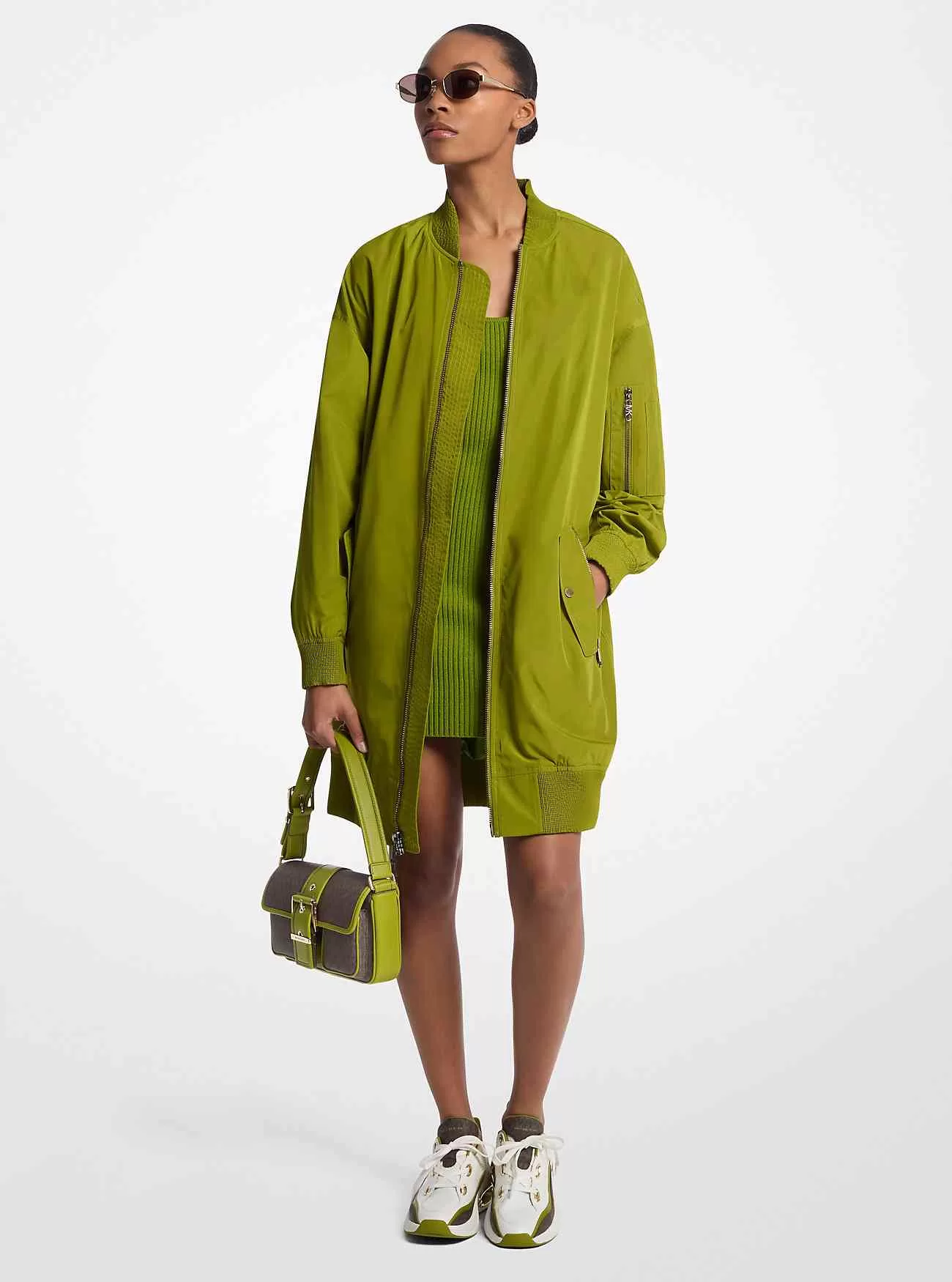 Oversized bomberjacka