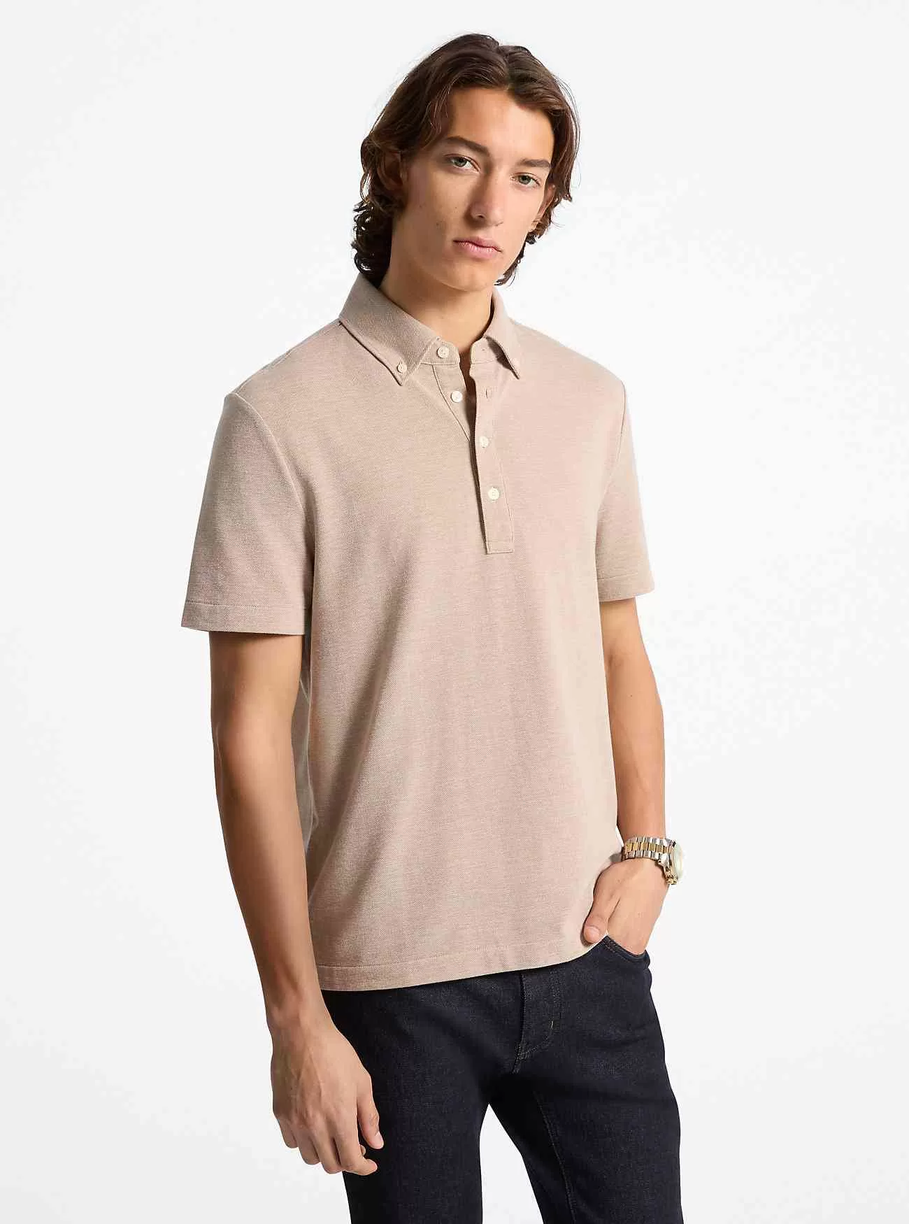 Oxford skjorta i bomullsblandning