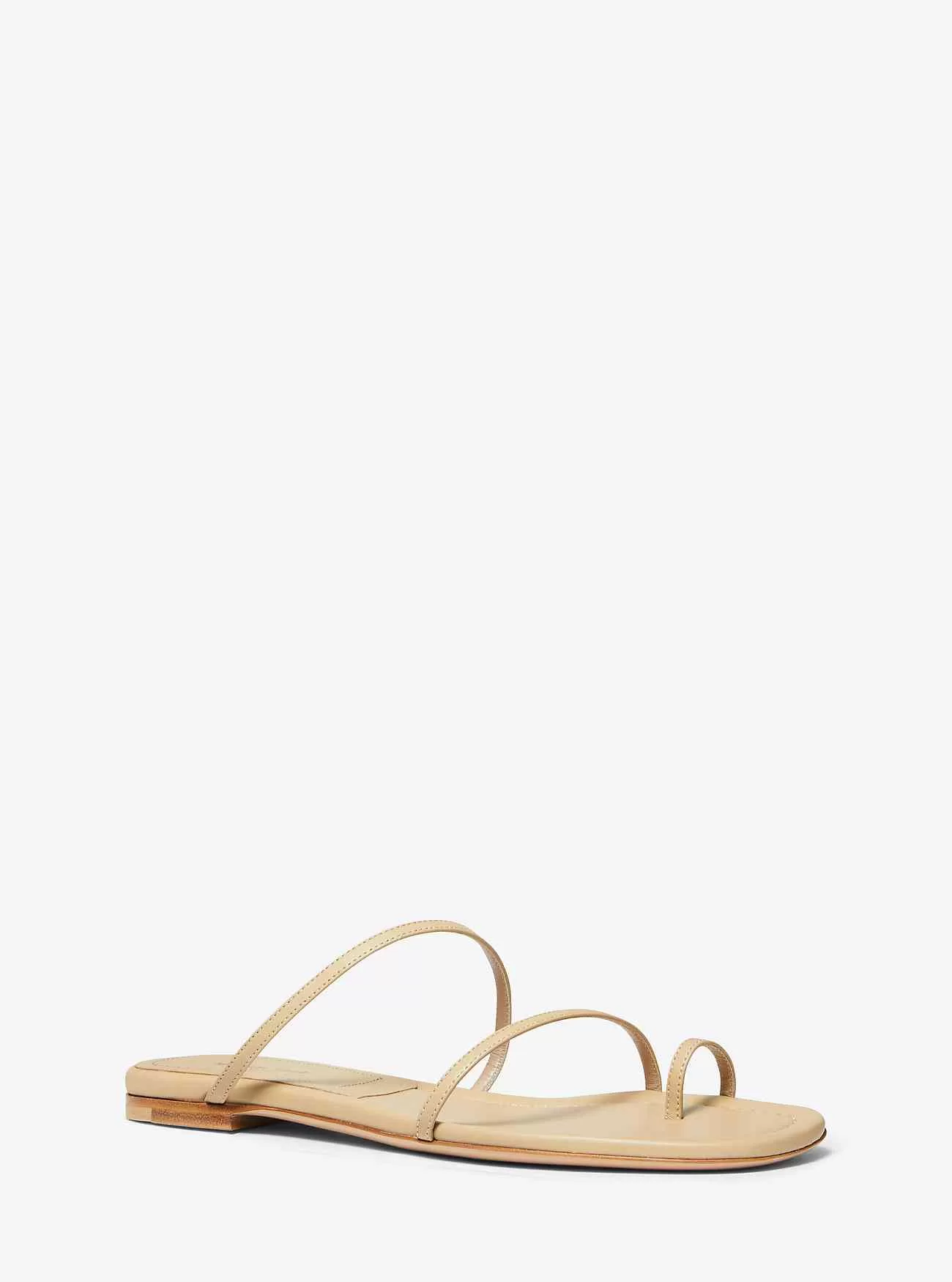 Patti Läder Slide Sandal