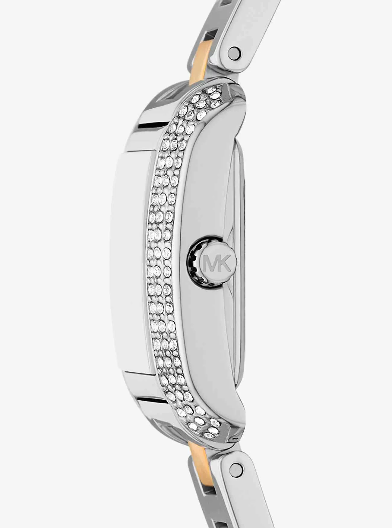 Petite Emery Pavé Two-Tone Watch