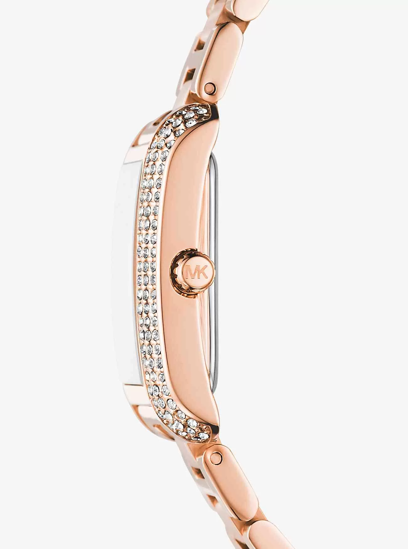 Petite Emery Rose Gold-Tone Watch och smycken presentset