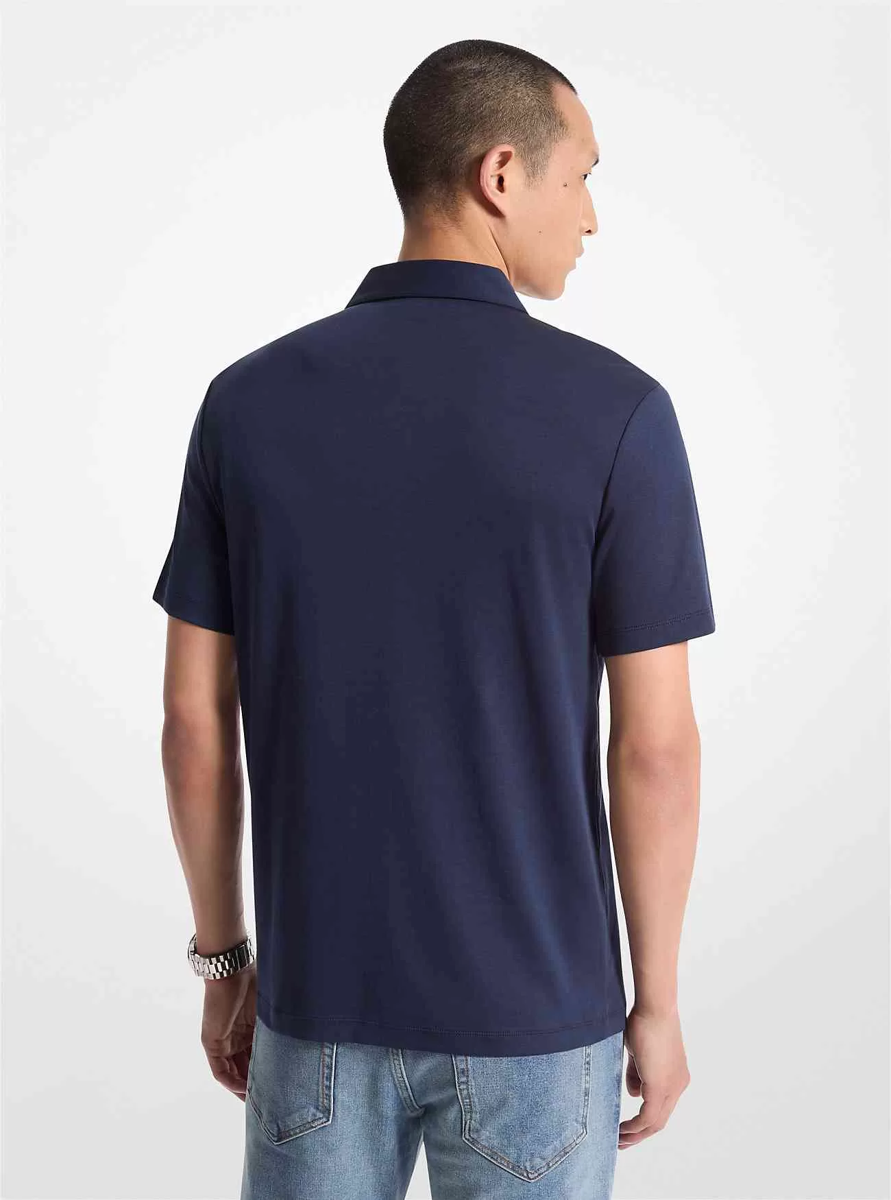 Pikétröja i bomull