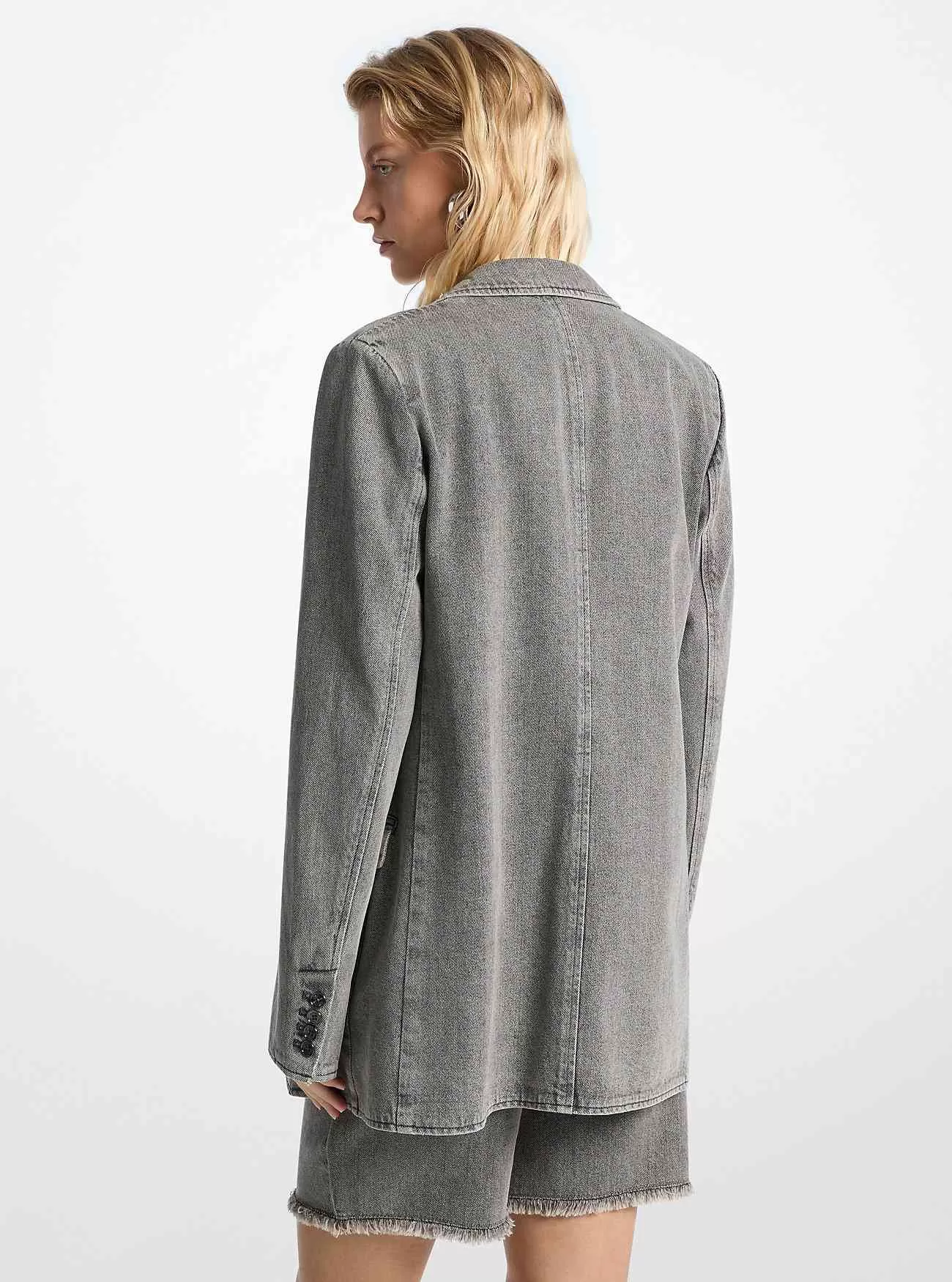 Pojkvän Denim Blazer