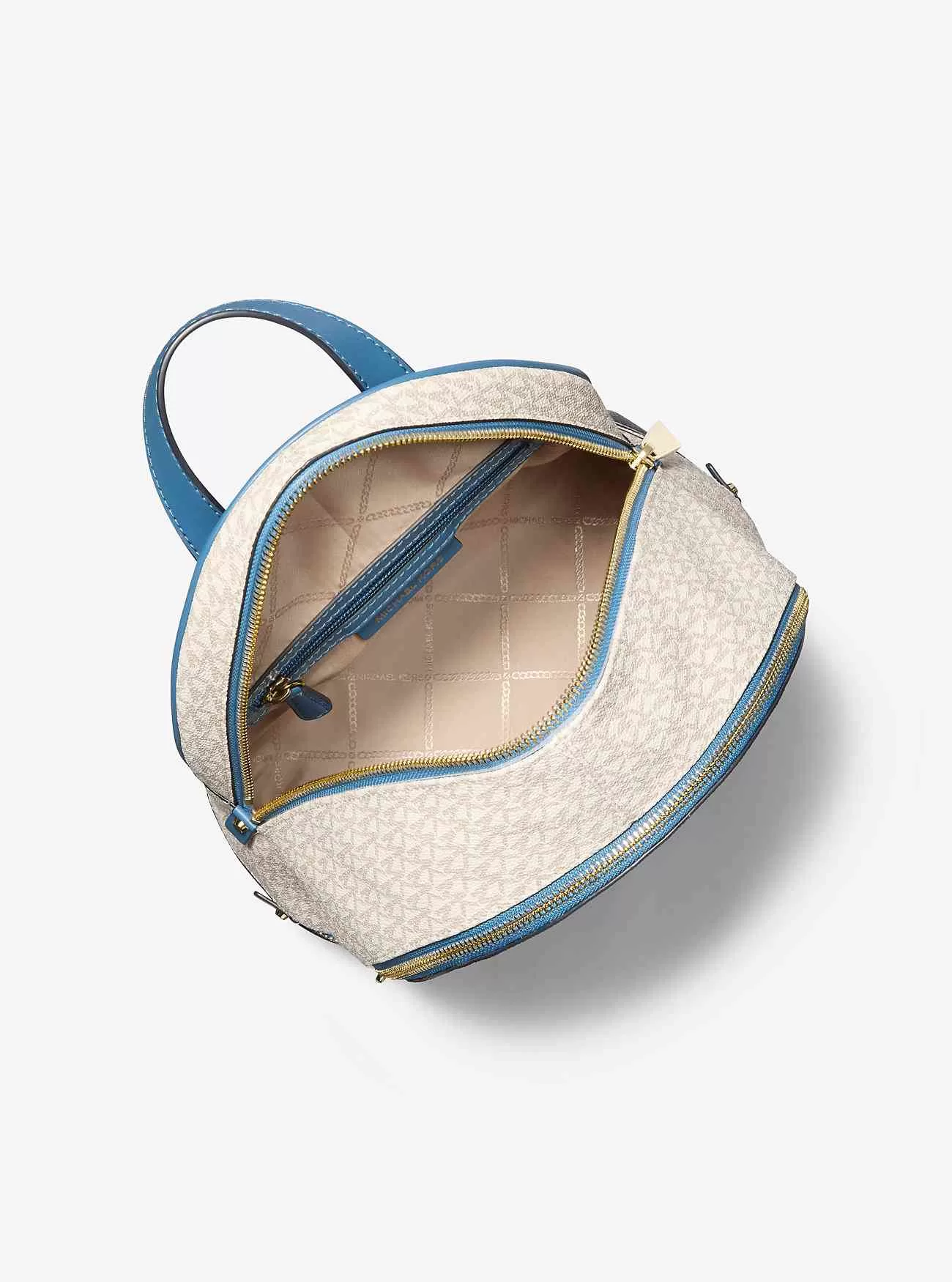 Rhea Medium Color-Block Logotyp ryggsäck