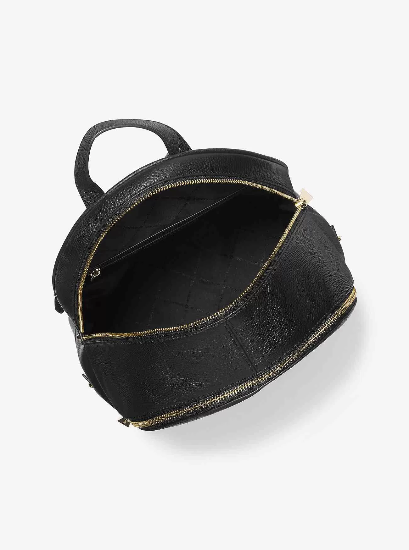 Rhea stor läderryggsäck