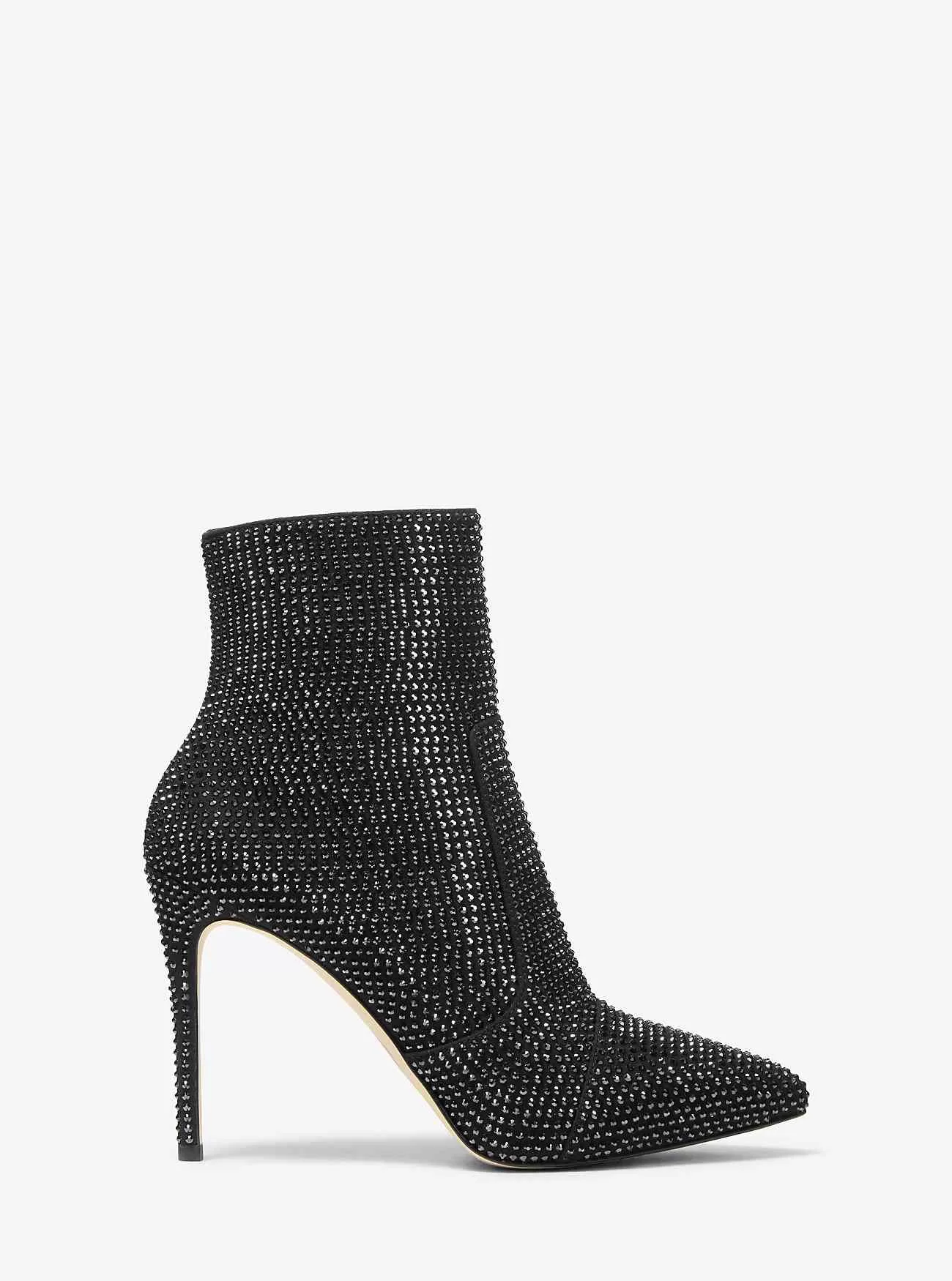 Rue Crystal Embellished Faux Mocka Boot
