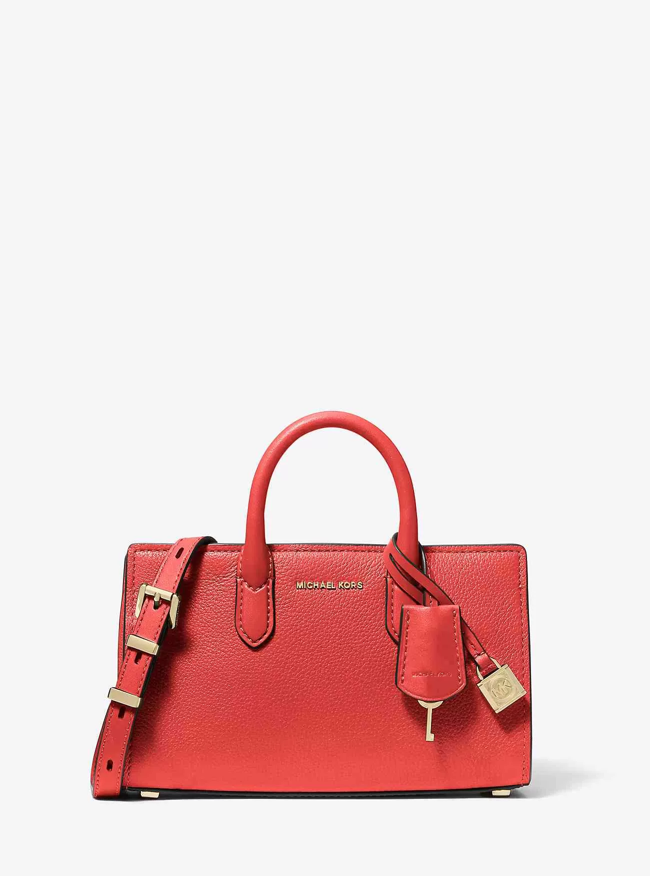 Scarlett Extra-Small Crossbody-väska i läder