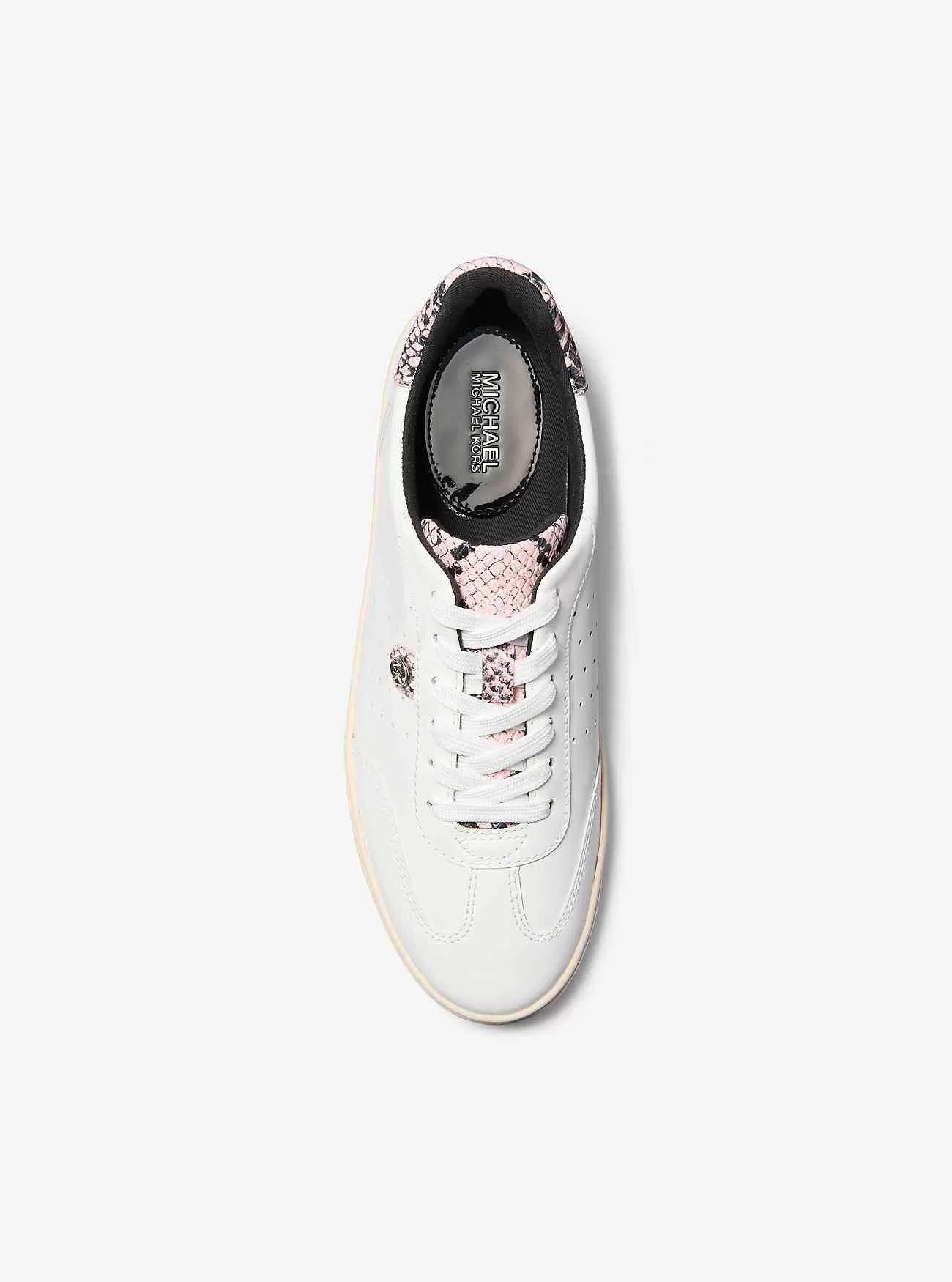 Scotty Snake Läder Sneaker med relief Scotty Snake Läder Sneaker med relief