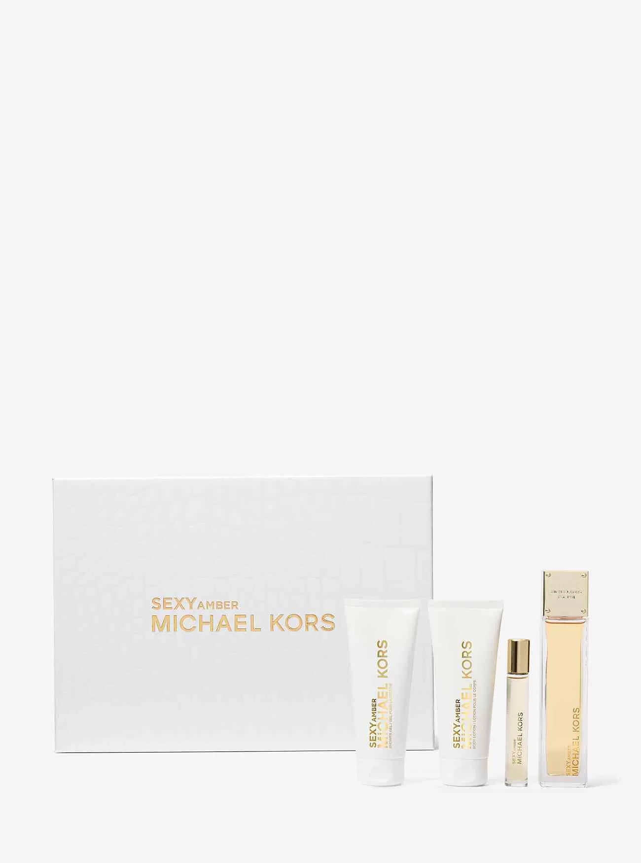 Sexig bärnstens 4-delad presentset