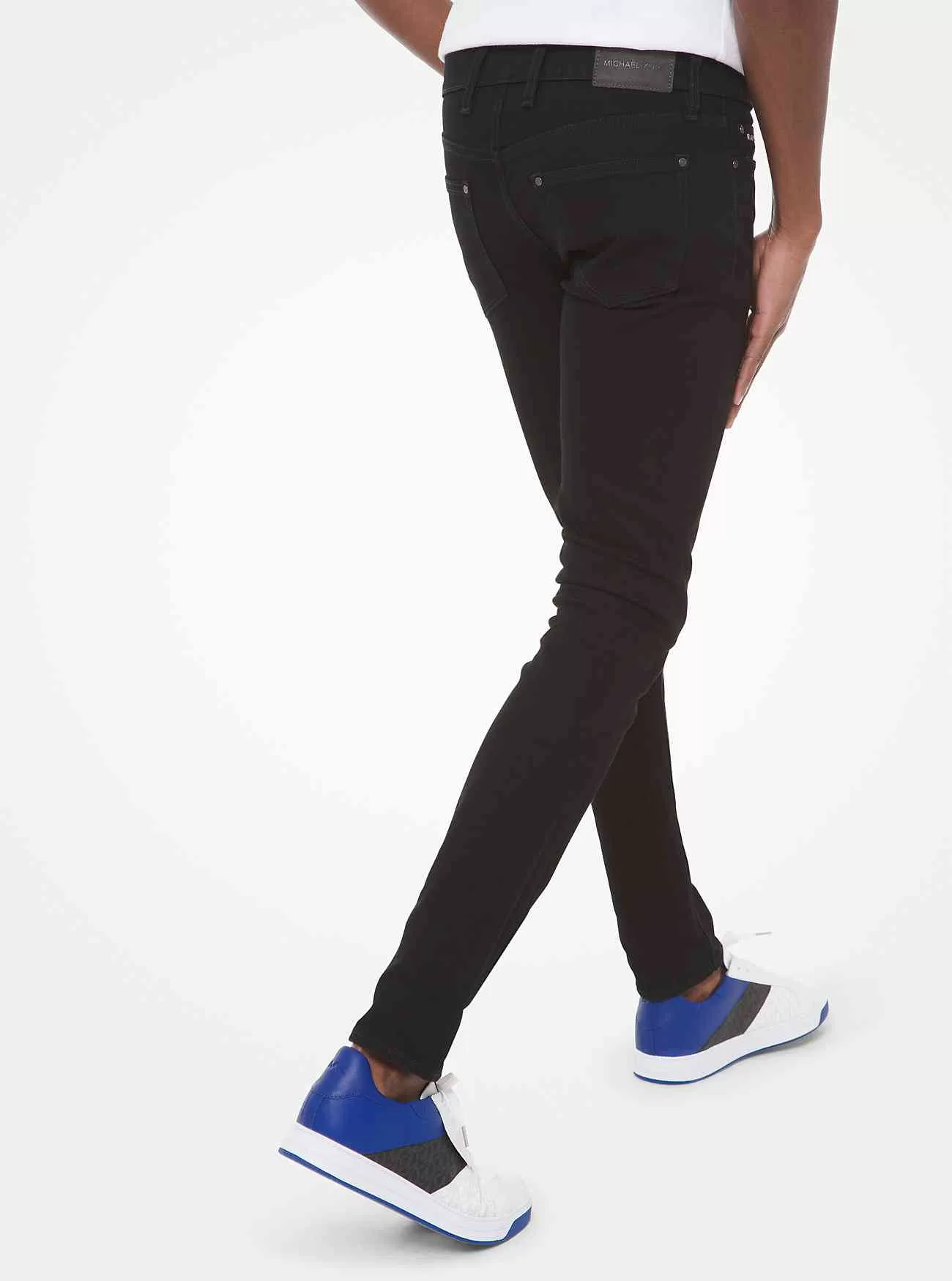 Slim-Fit Stretch-bomulls jeans