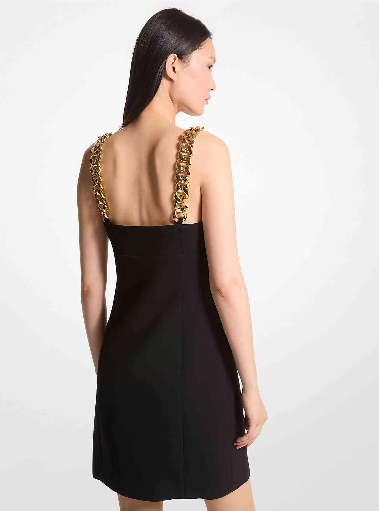 Slipklänning med kedja med rem